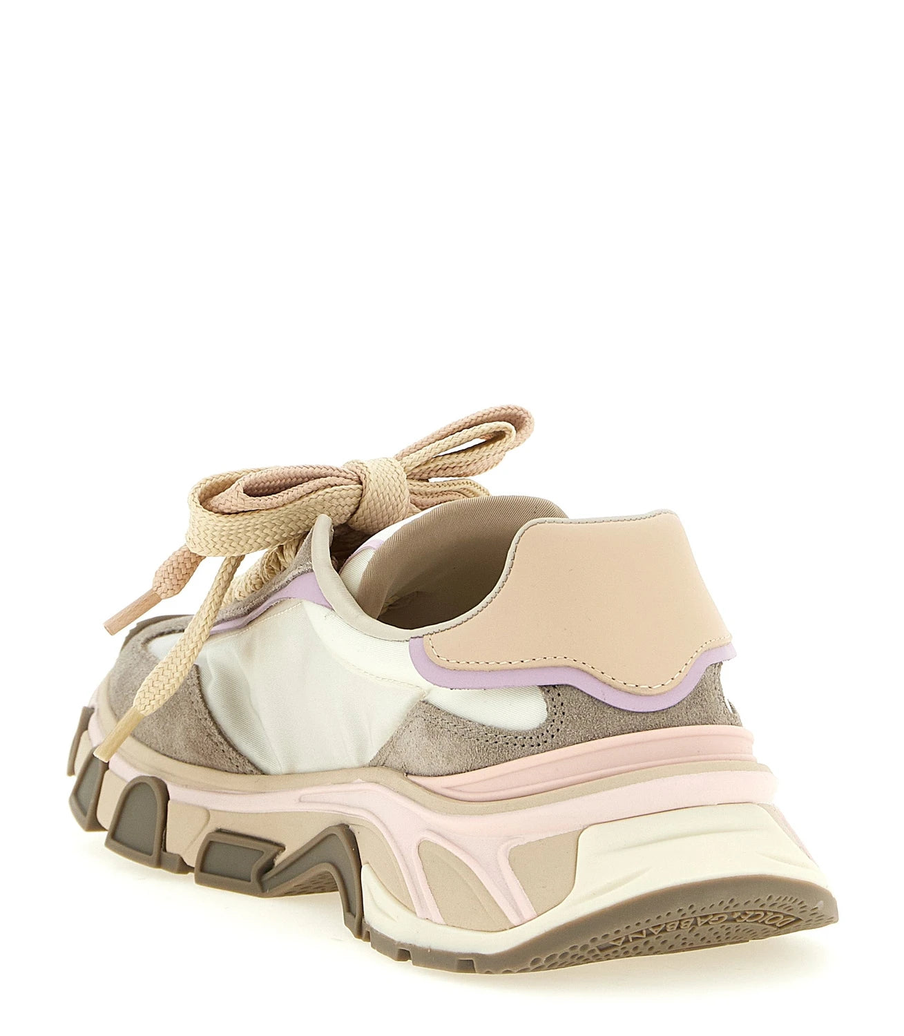 Dolce & Gabbana Sneakers in beige, Calf Leather — view 3