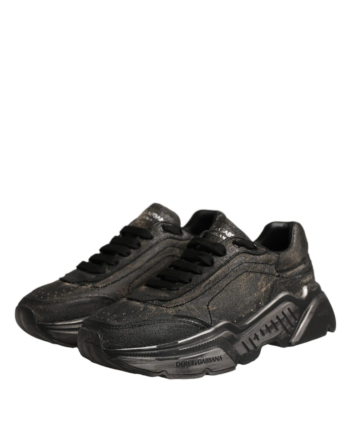 Dolce & Gabbana Sneakers in black, Calf Leather — view 4