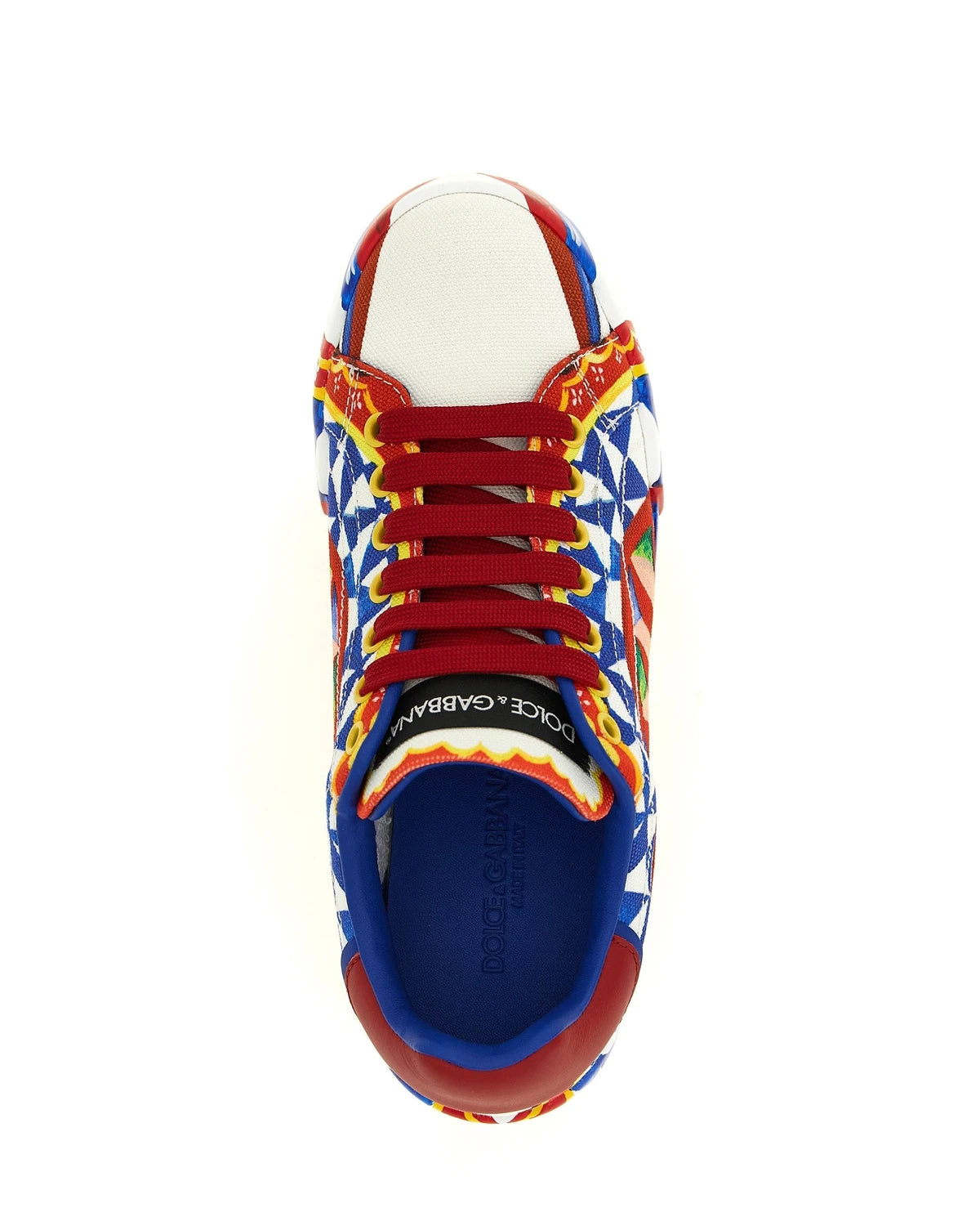 Dolce & Gabbana Sneakers in multicolor, Cotton — view 4