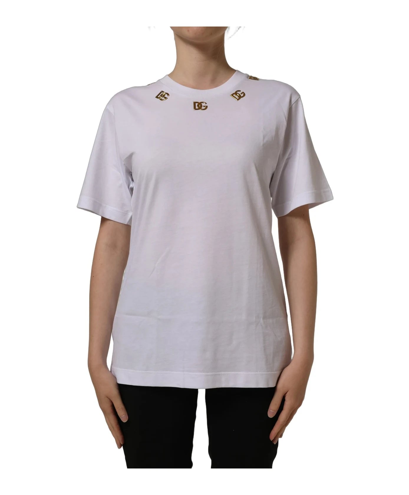Dolce & Gabbana T-Shirt in white, Cotton — view 2