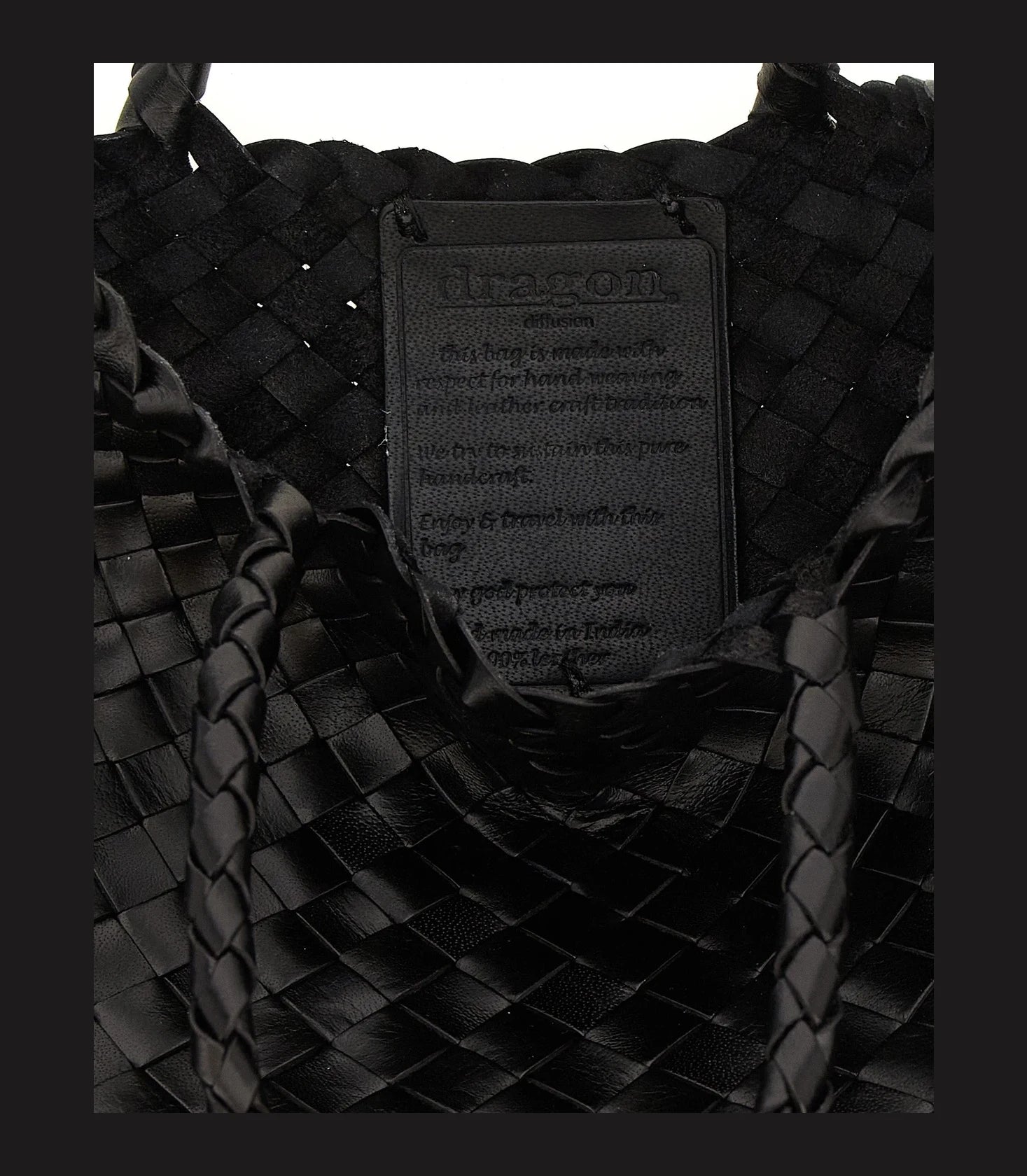 Dragon Diffusion Hobo Bag in black, Calfskin Leather — view 4