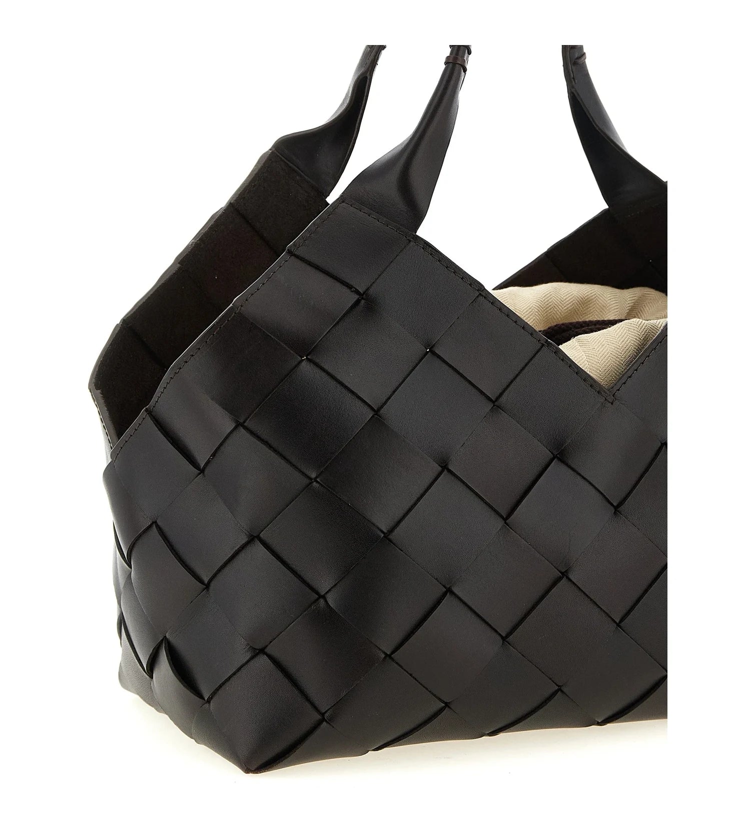 Dragon Diffusion Tote Bag in brown, Calfskin Leather — view 3