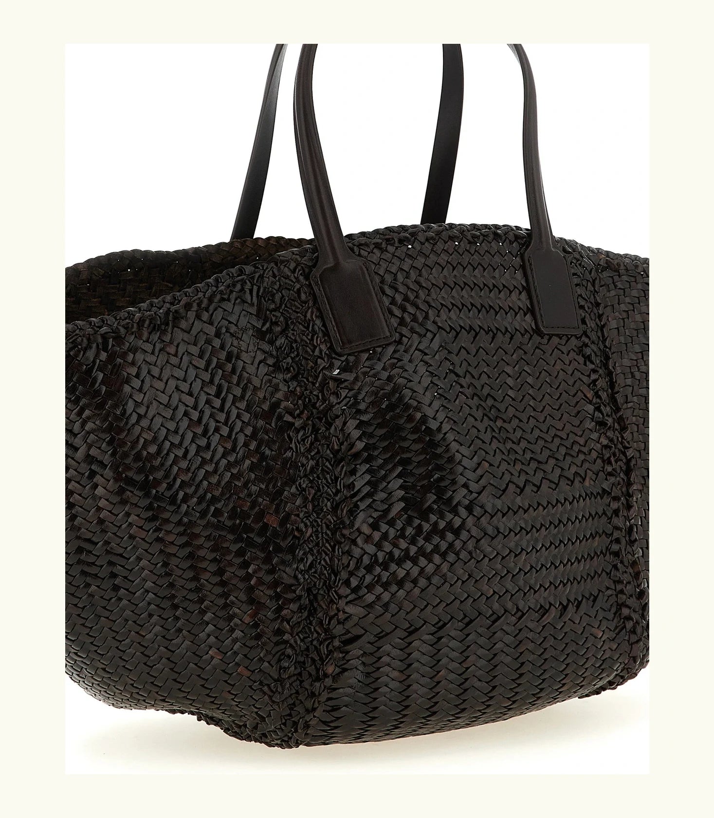 Dragon Diffusion Tote Bag in brown, Calfskin Leather — view 3