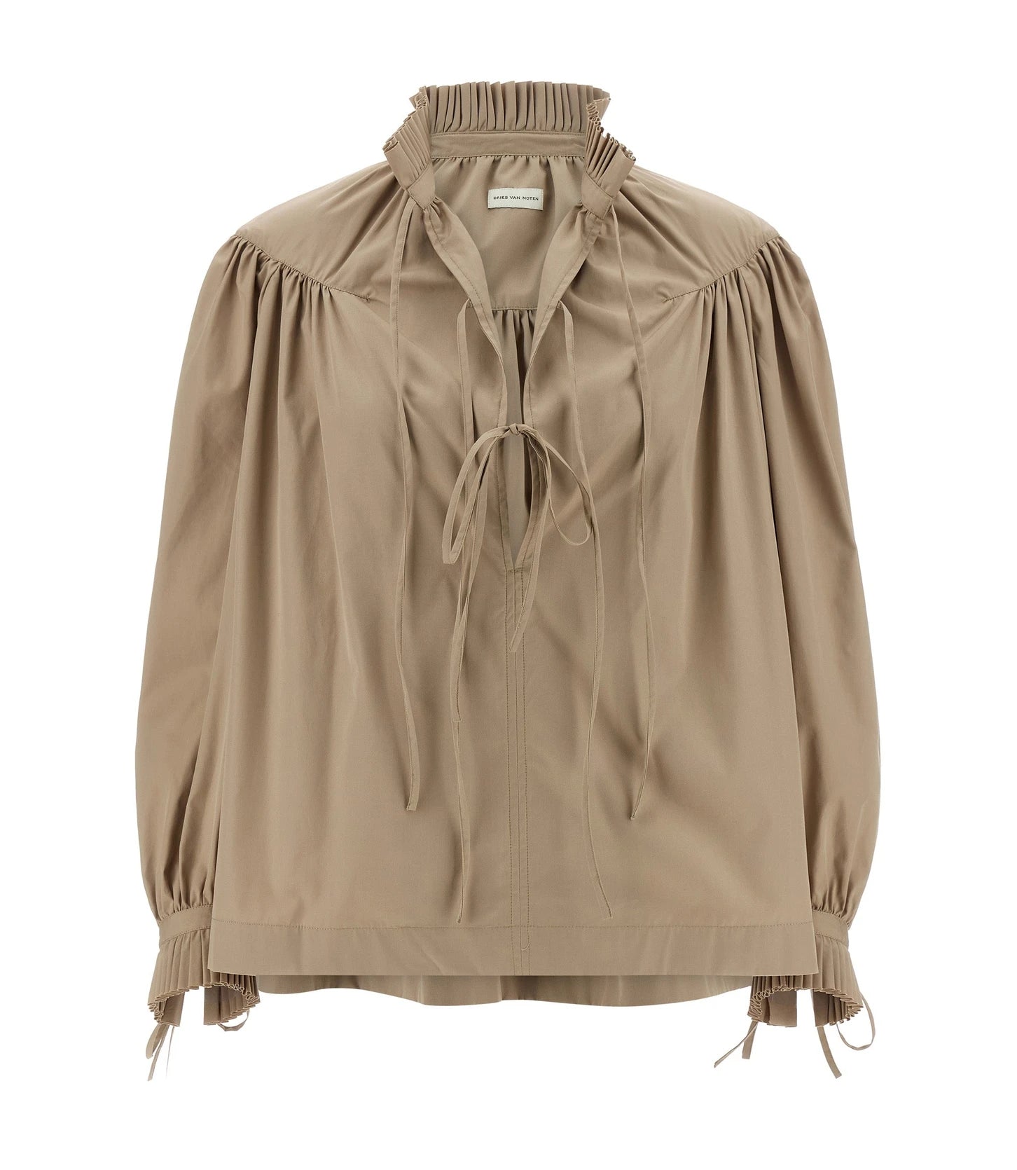 Dries Van Noten Blouse in beige, Cotton