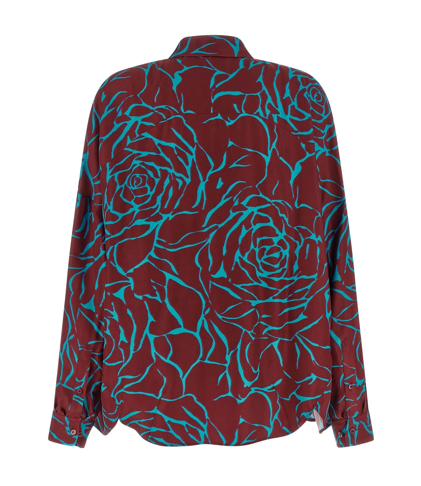 Dries Van Noten Blouse in red, Viscose โ view 2