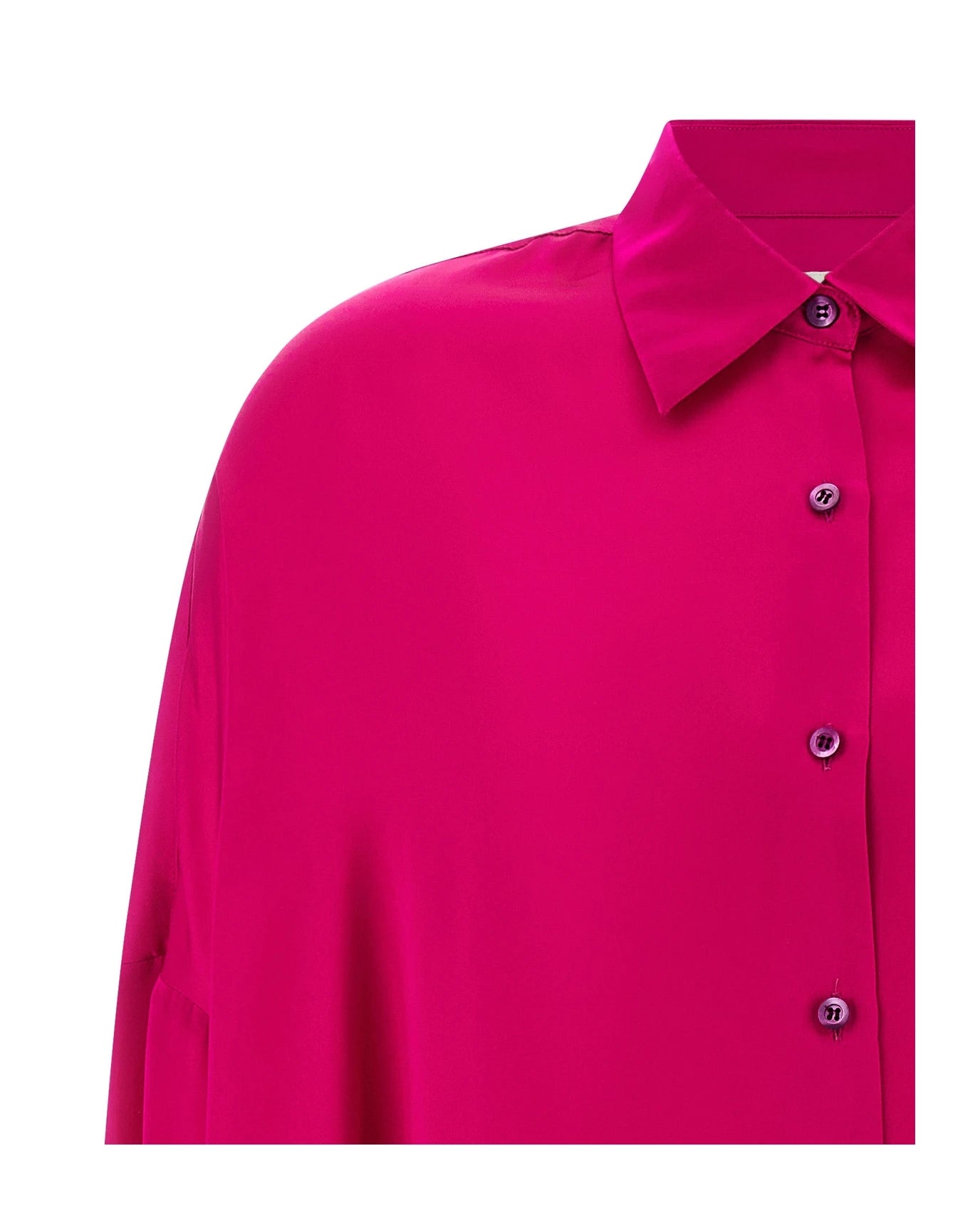 Dries Van Noten Dress Shirt in pink, Silk — view 3