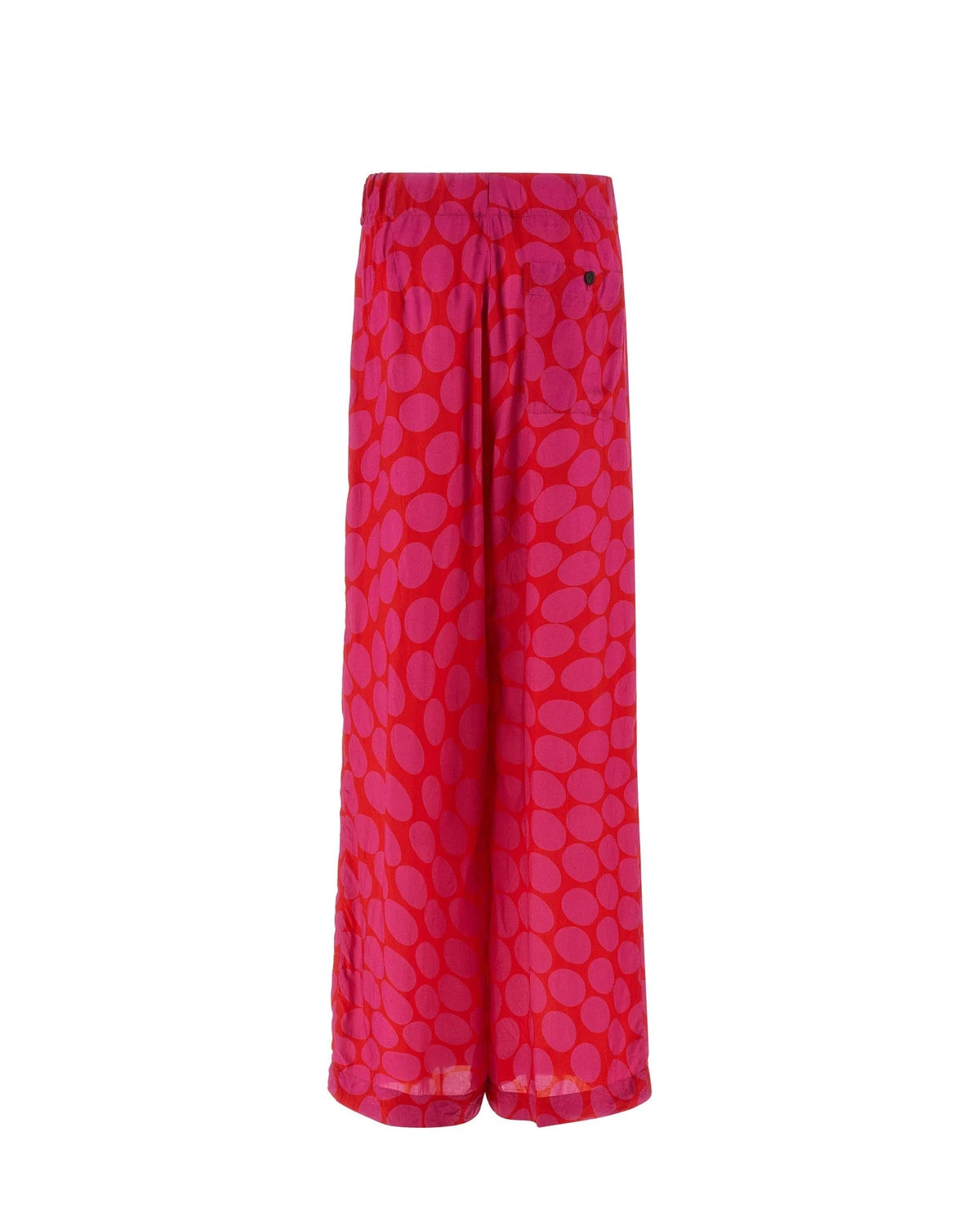 Dries Van Noten Palazzo Pant in pink, Viscose — view 2