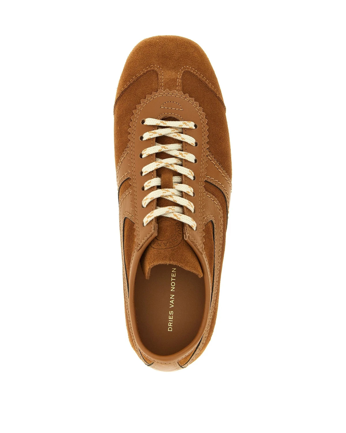 Dries Van Noten Sneakers in brown, Calfskin Leather โ view 4