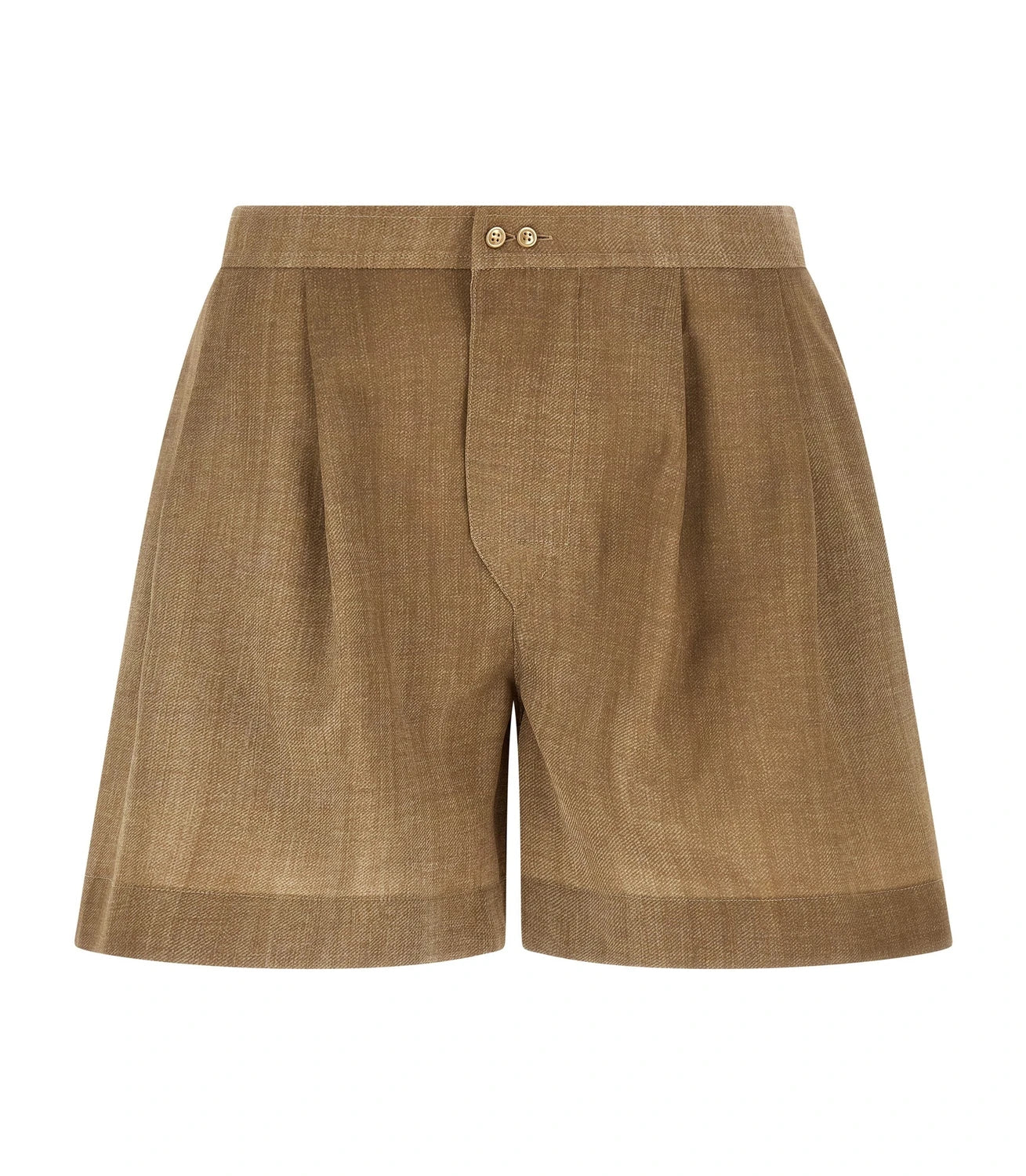 Ermanno Scervino Bermuda in beige, Polyester