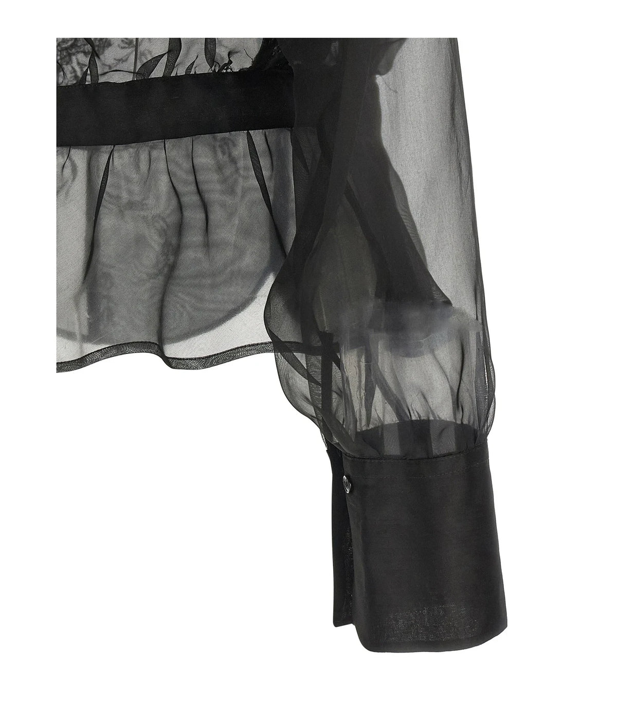Ermanno Scervino Blouse in black, Silk — view 4