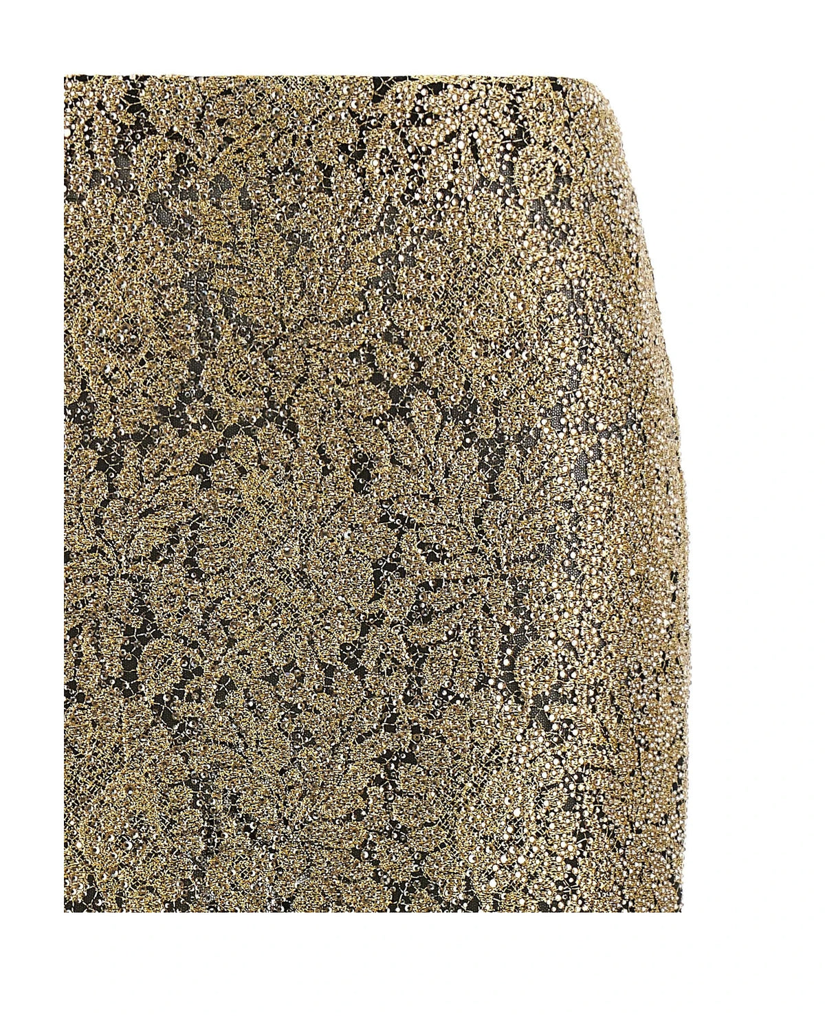 Ermanno Scervino Skirt in gold, Polyester — view 3