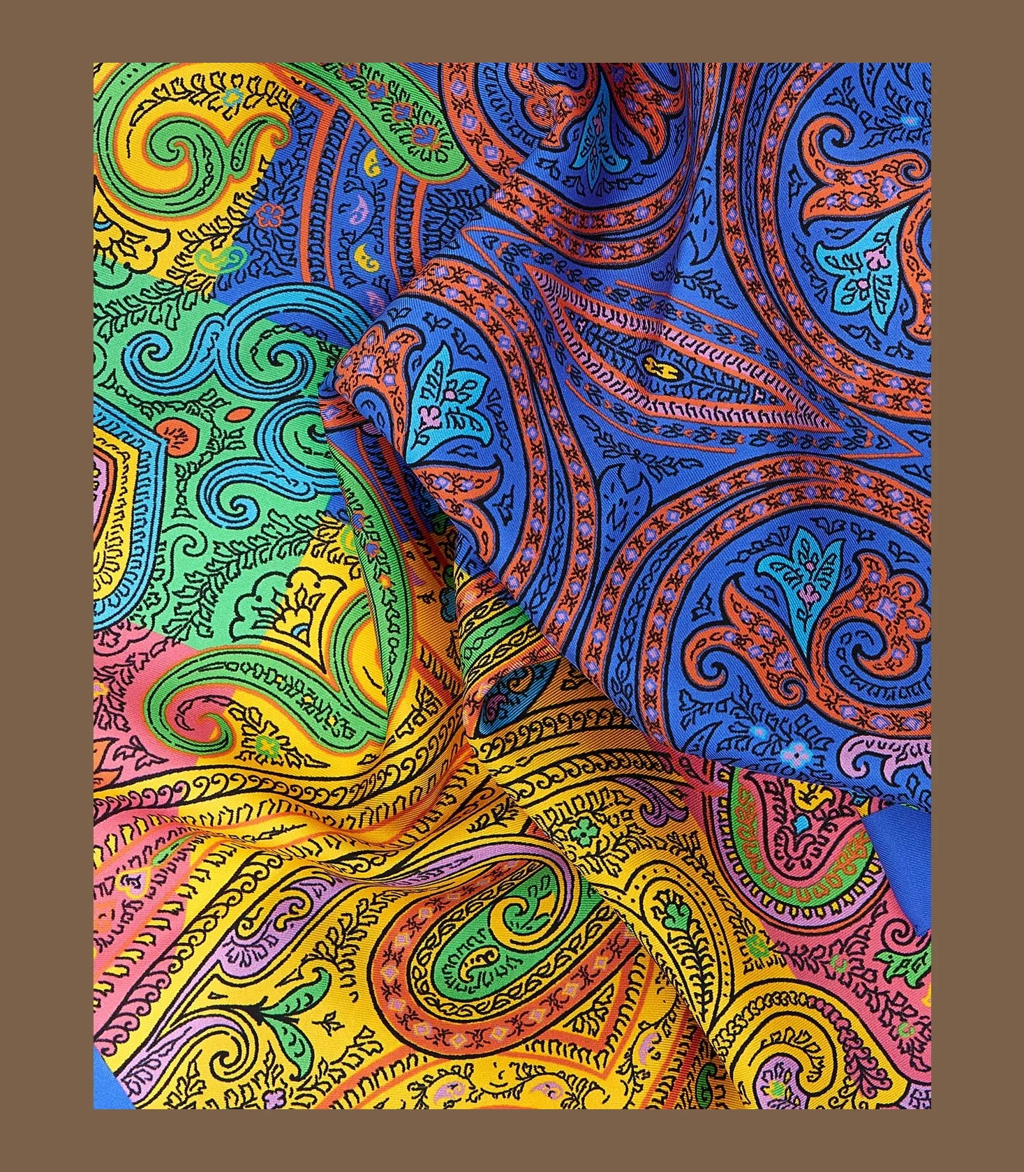 Etro Scarves & Shawl in multicolor, Silk — view 3