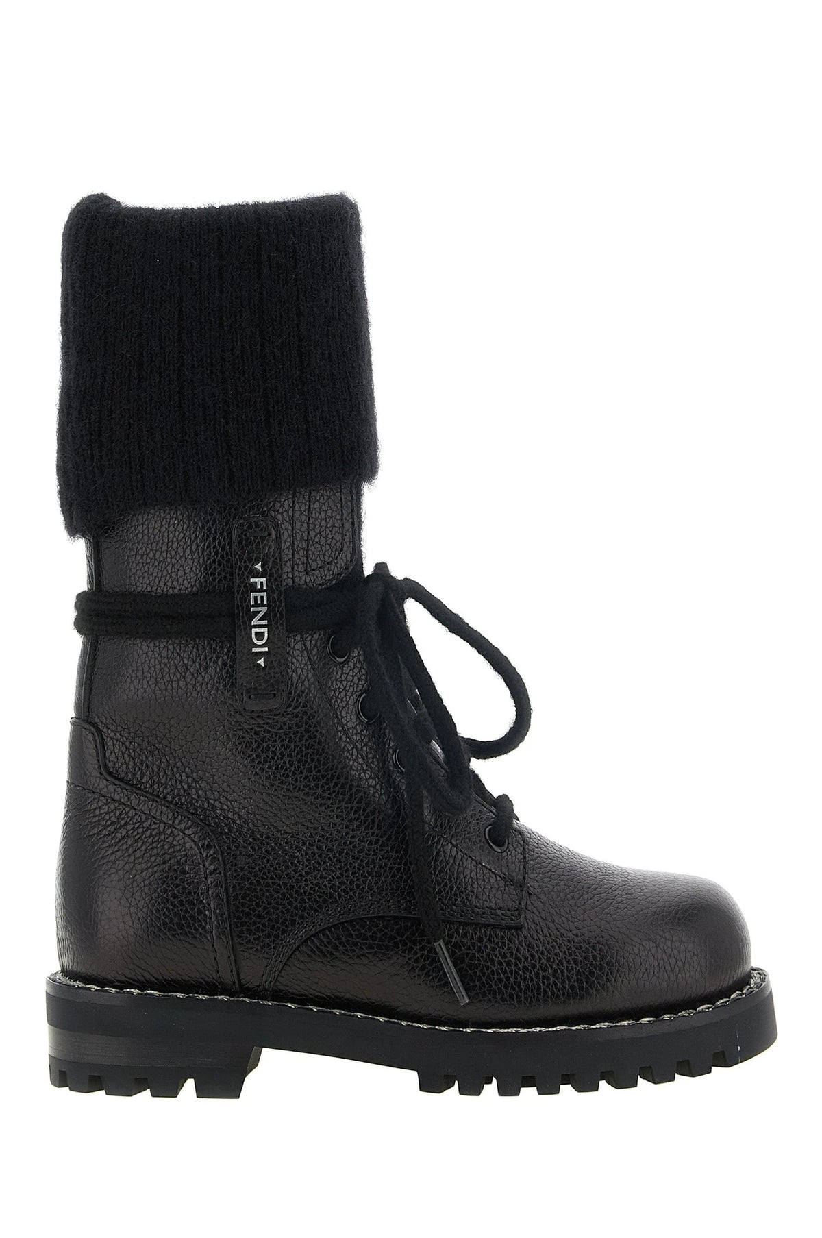 Fendi Boots in black, Calfskin Leather