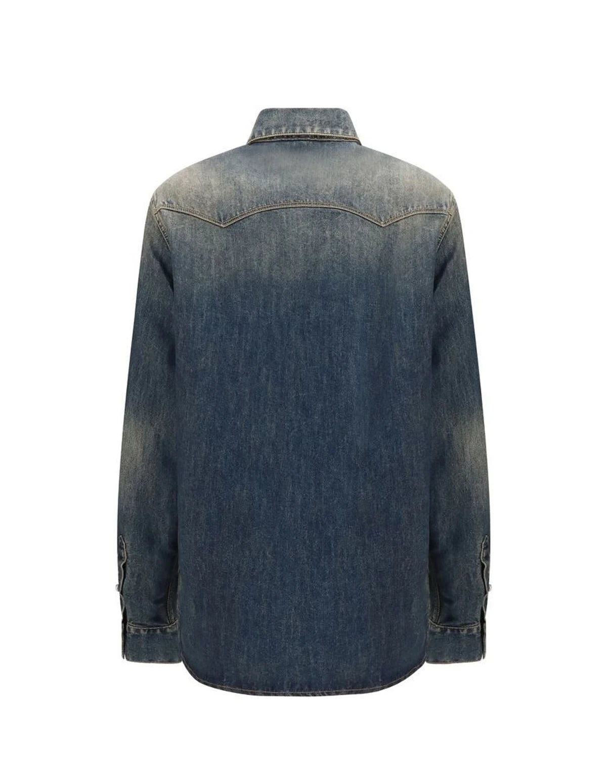 Fendi Dress Shirt in blue, Cotton — view 2