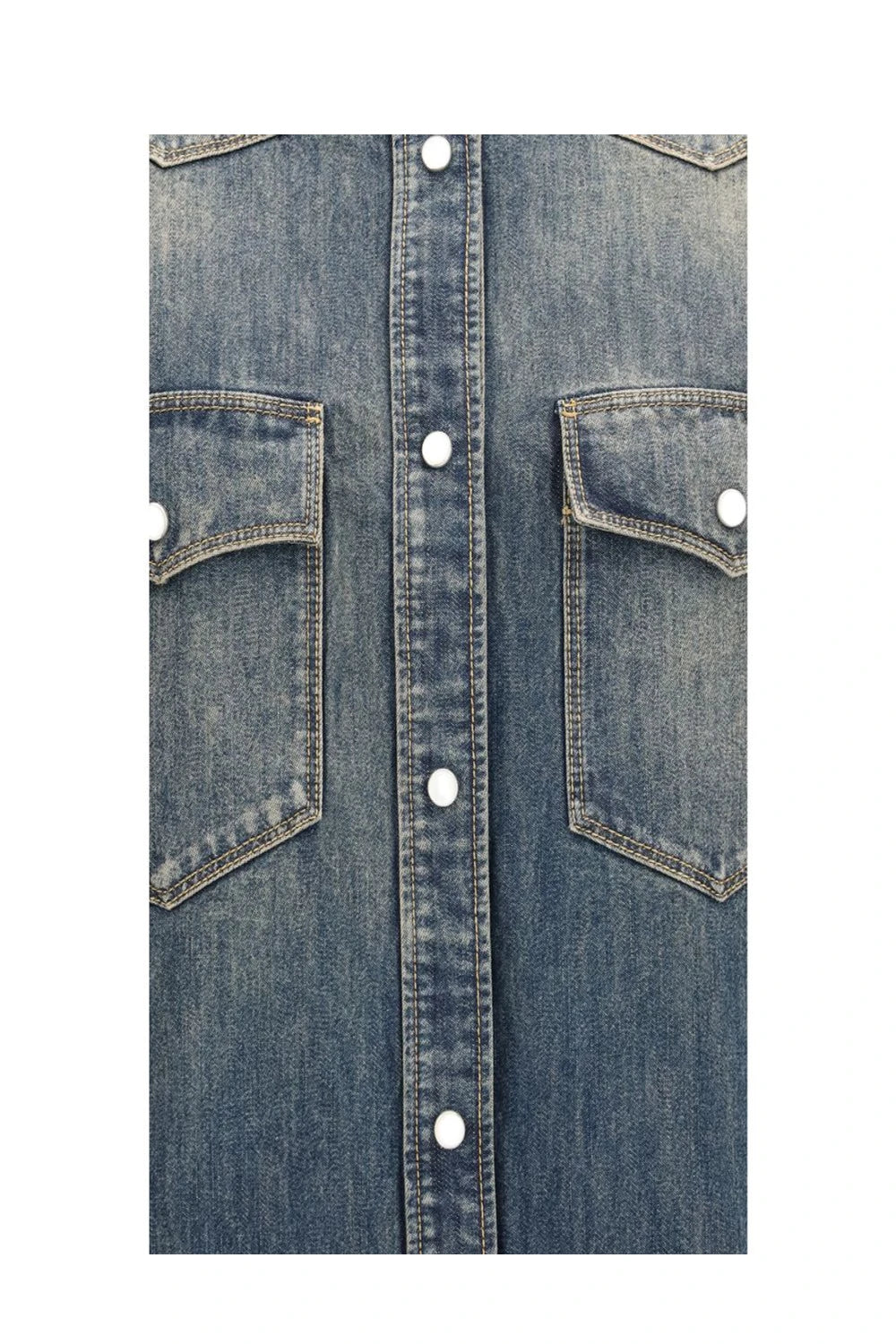 Fendi Dress Shirt in blue, Cotton — view 3