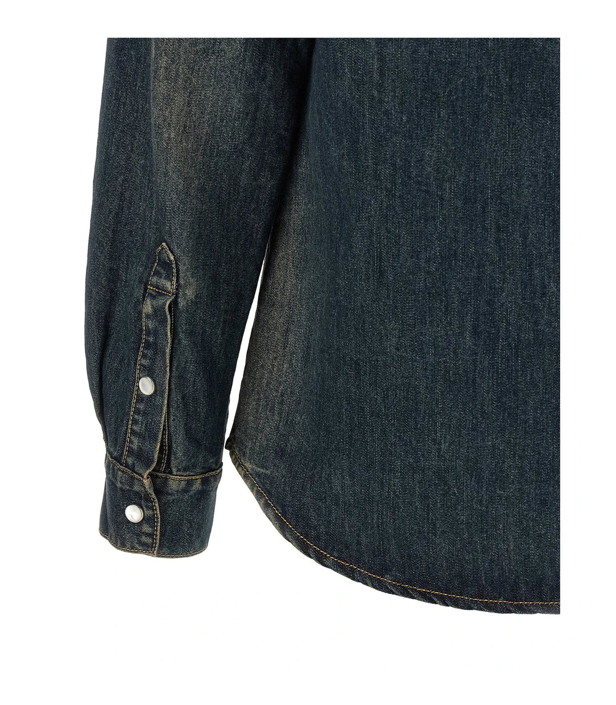 Fendi Dress Shirt in blue, Cotton — view 4