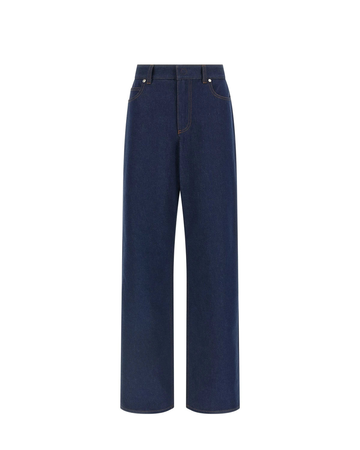Fendi Jean in blue, Cotton