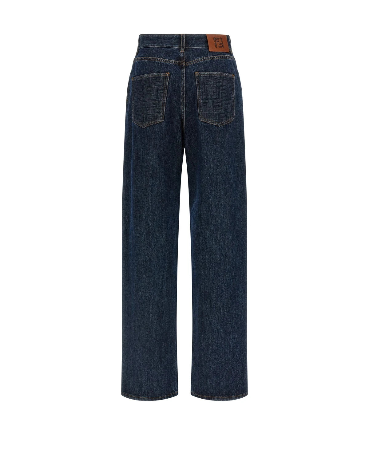 Fendi Jean in blue, Cotton — view 2