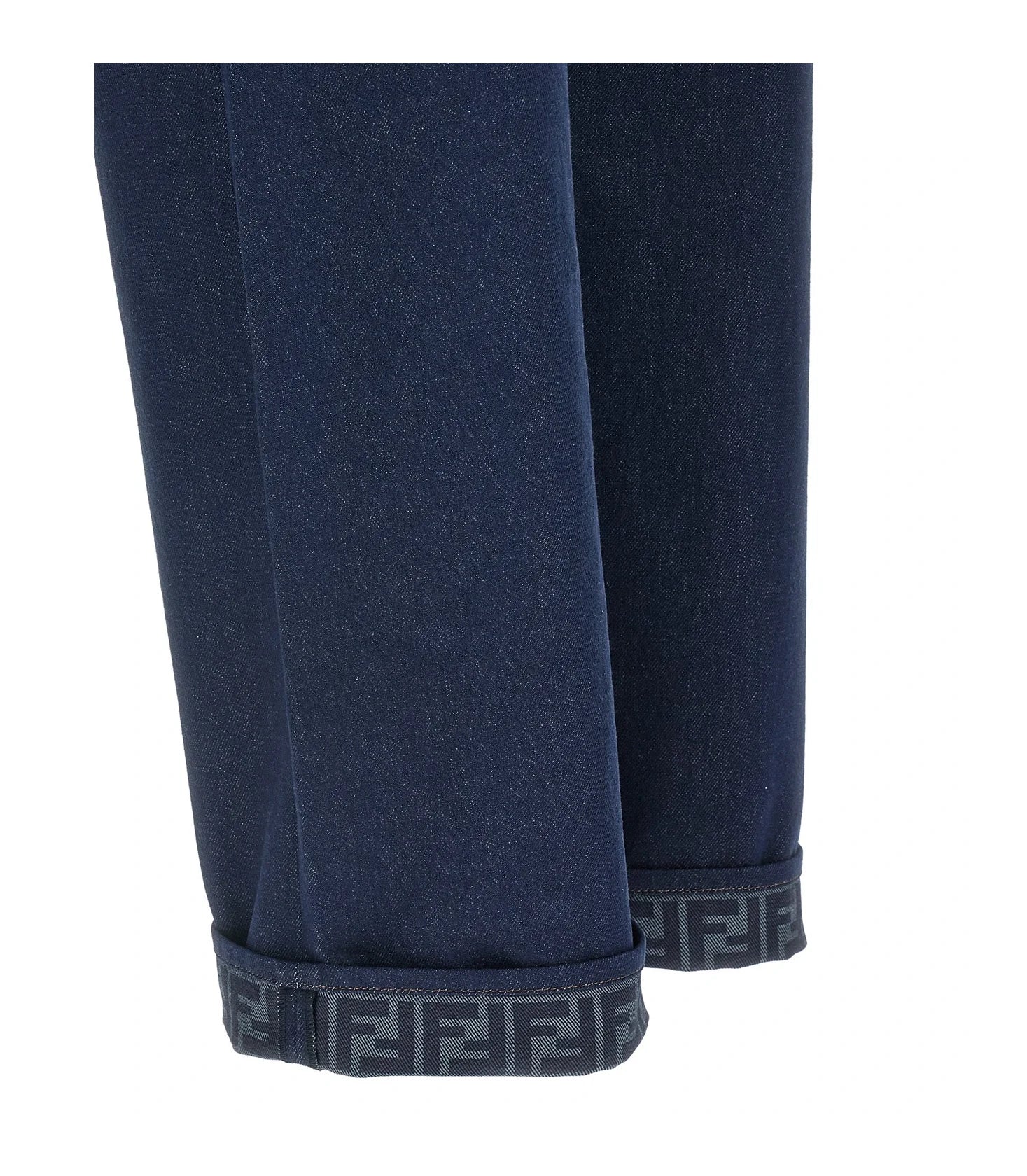 Fendi Jean in blue, Cotton — view 5
