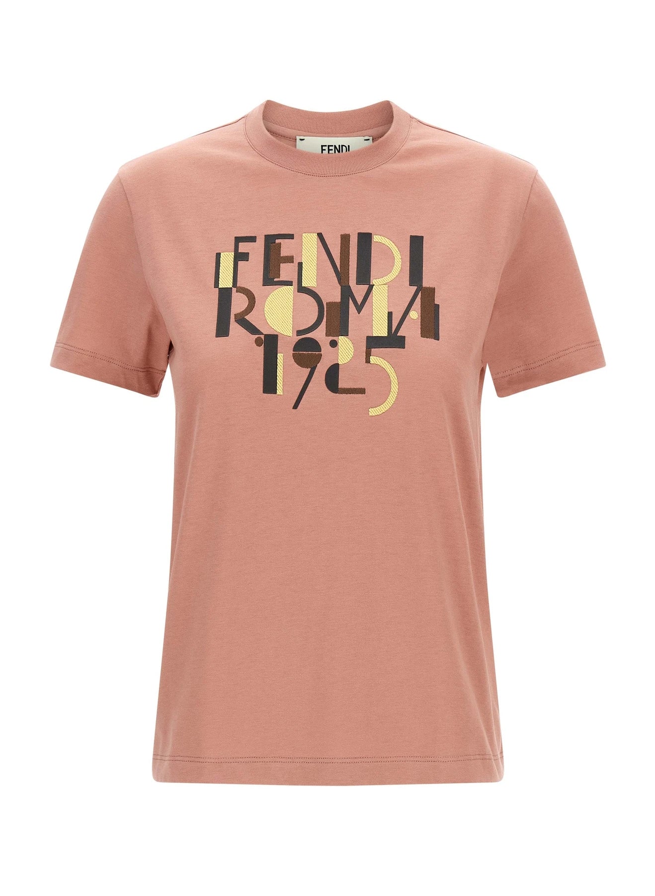 Fendi T-Shirt in pink, Cotton