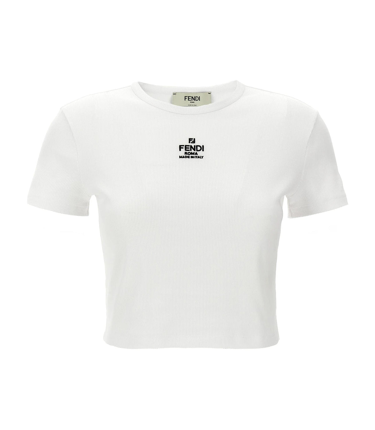 Fendi T-Shirt in white, Cotton