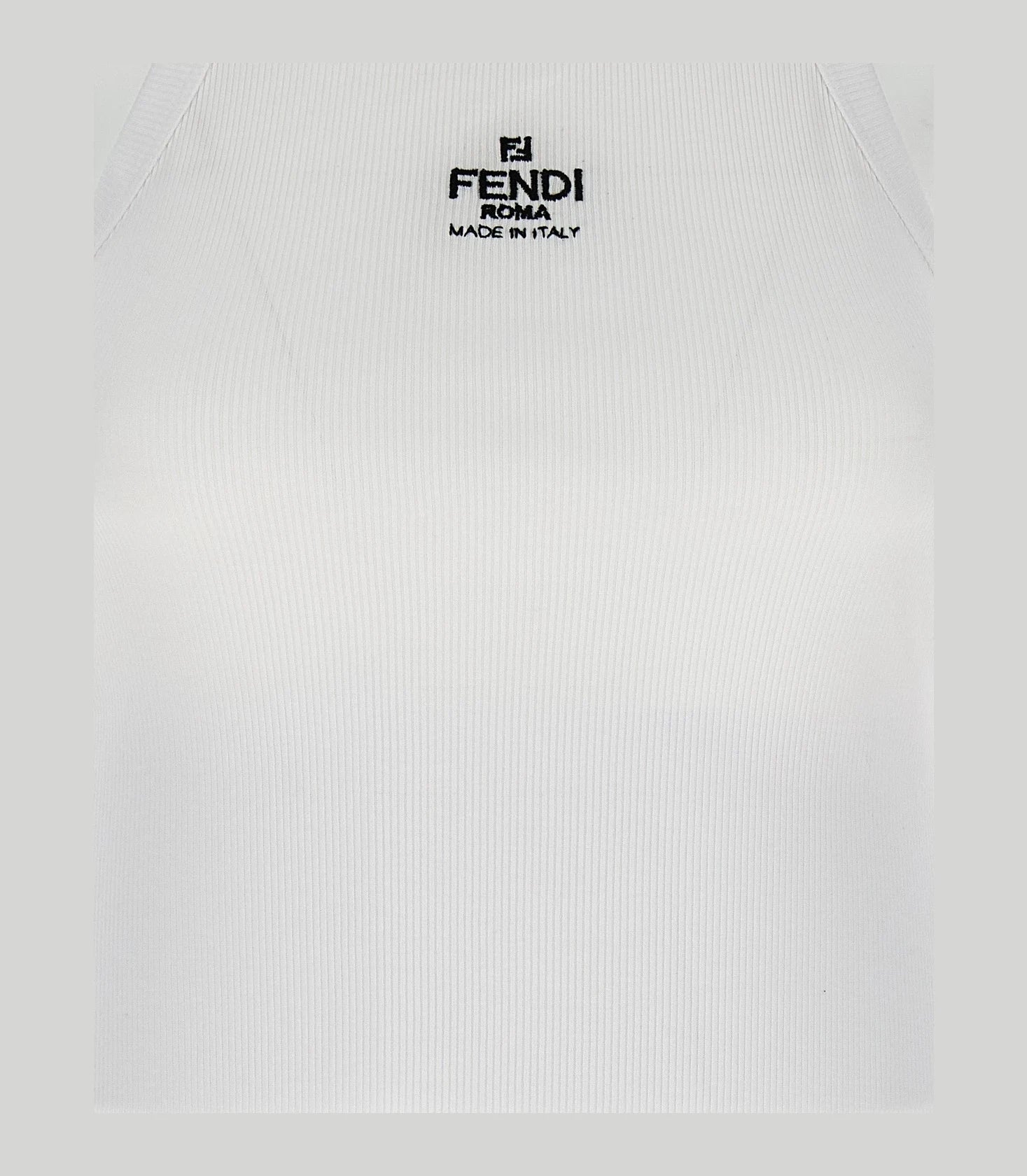 Fendi T-Shirt in white, Cotton — view 4