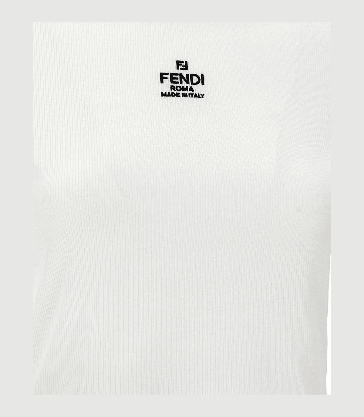 Fendi T-Shirt in white, Cotton — view 4