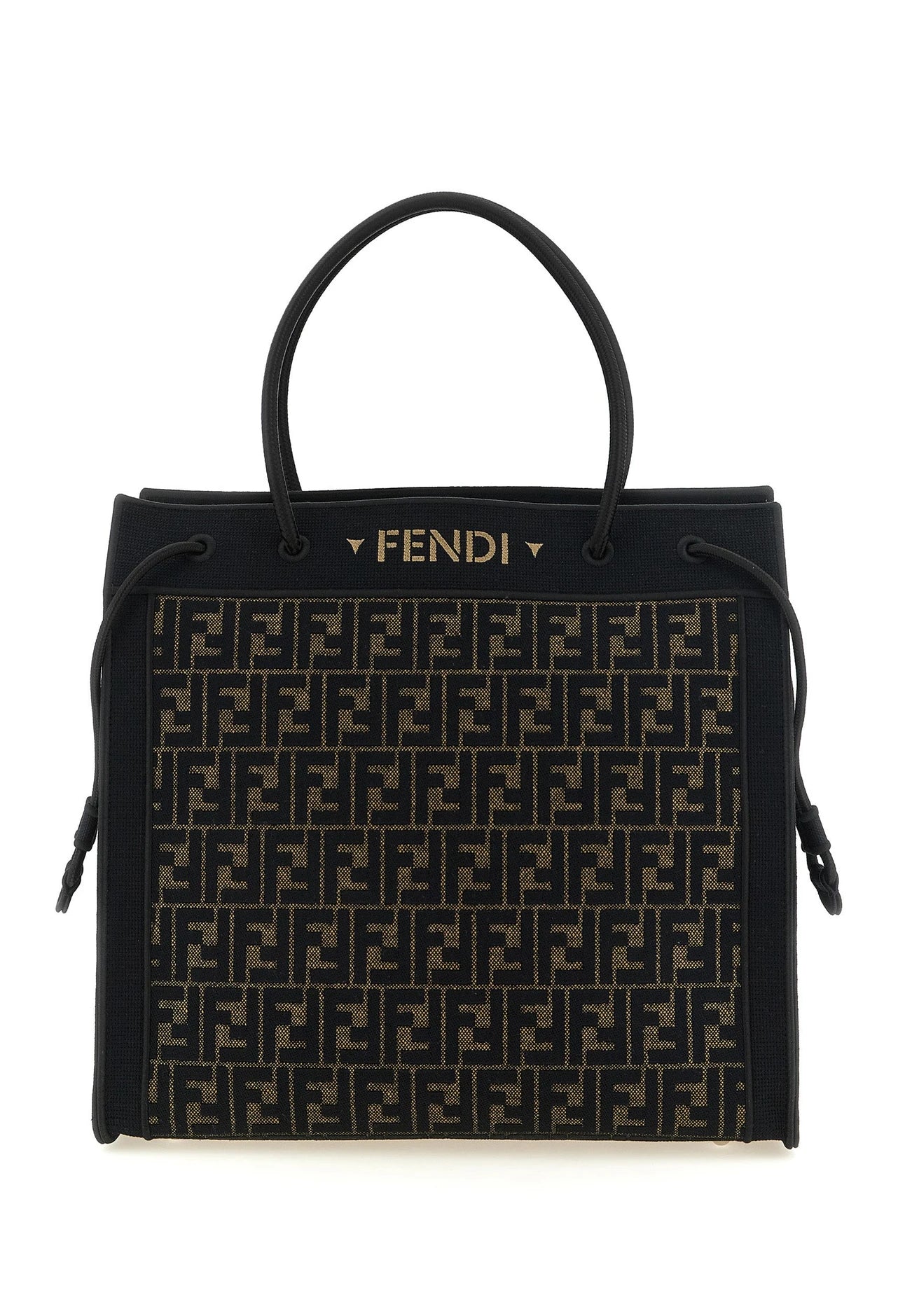 Fendi Tote Bag in brown, Cotton