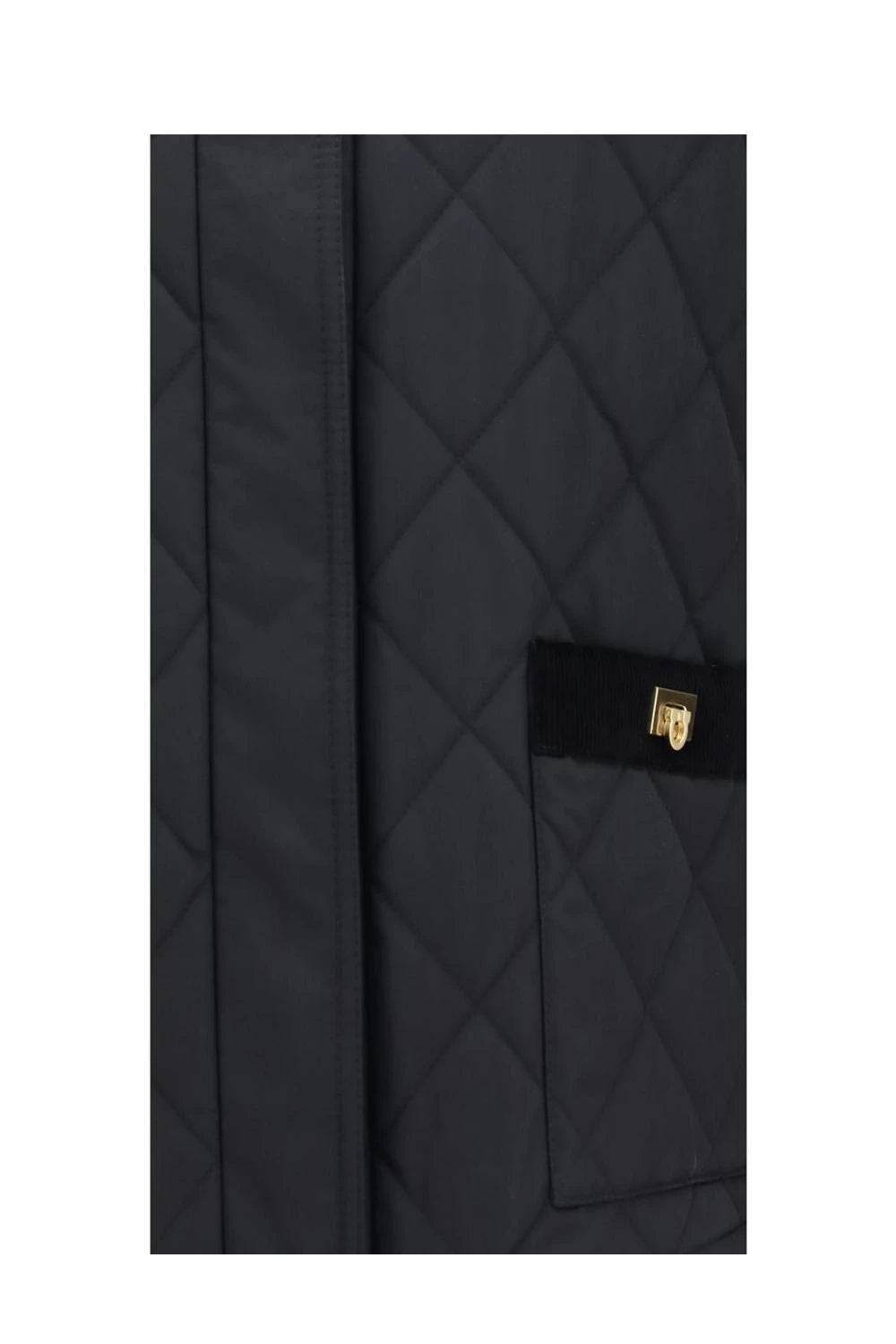 Ferragamo Bolero Jacket in black, Cotton — view 3