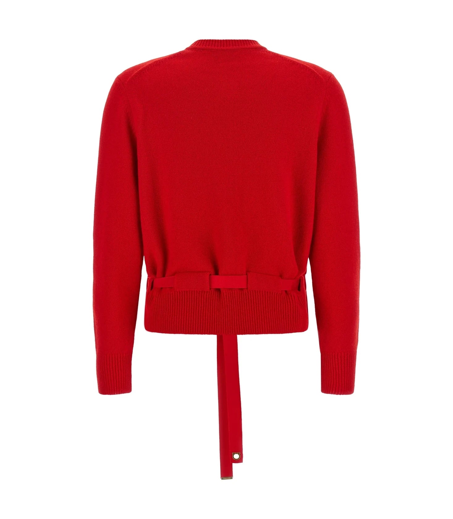 Ferragamo Cardigan in red — view 2