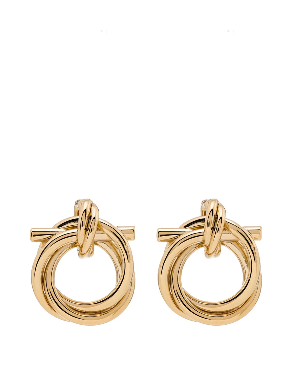 Ferragamo Earring in gold, Brass