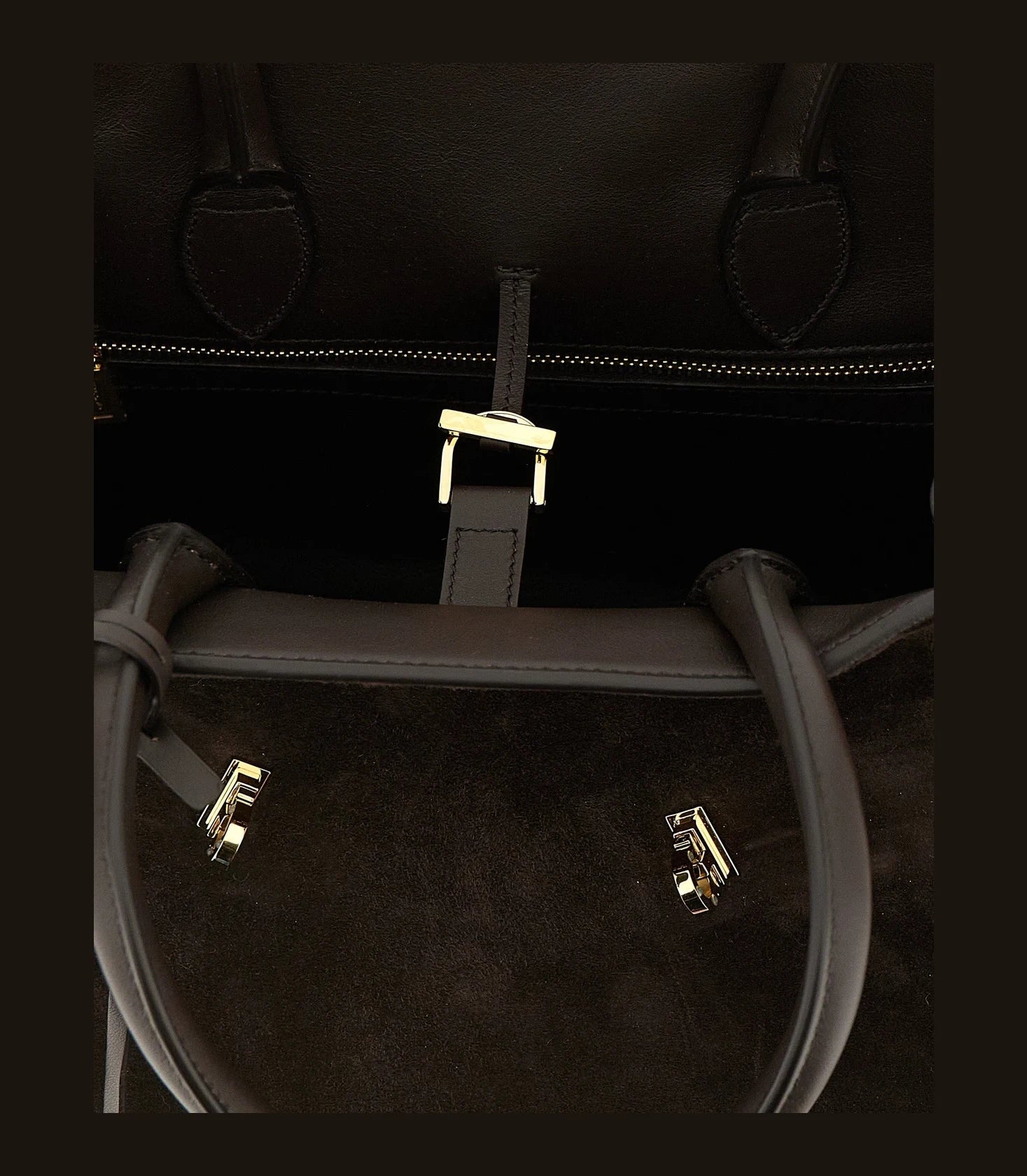 Ferragamo Satchel Bag in brown, Goat Leather — view 4