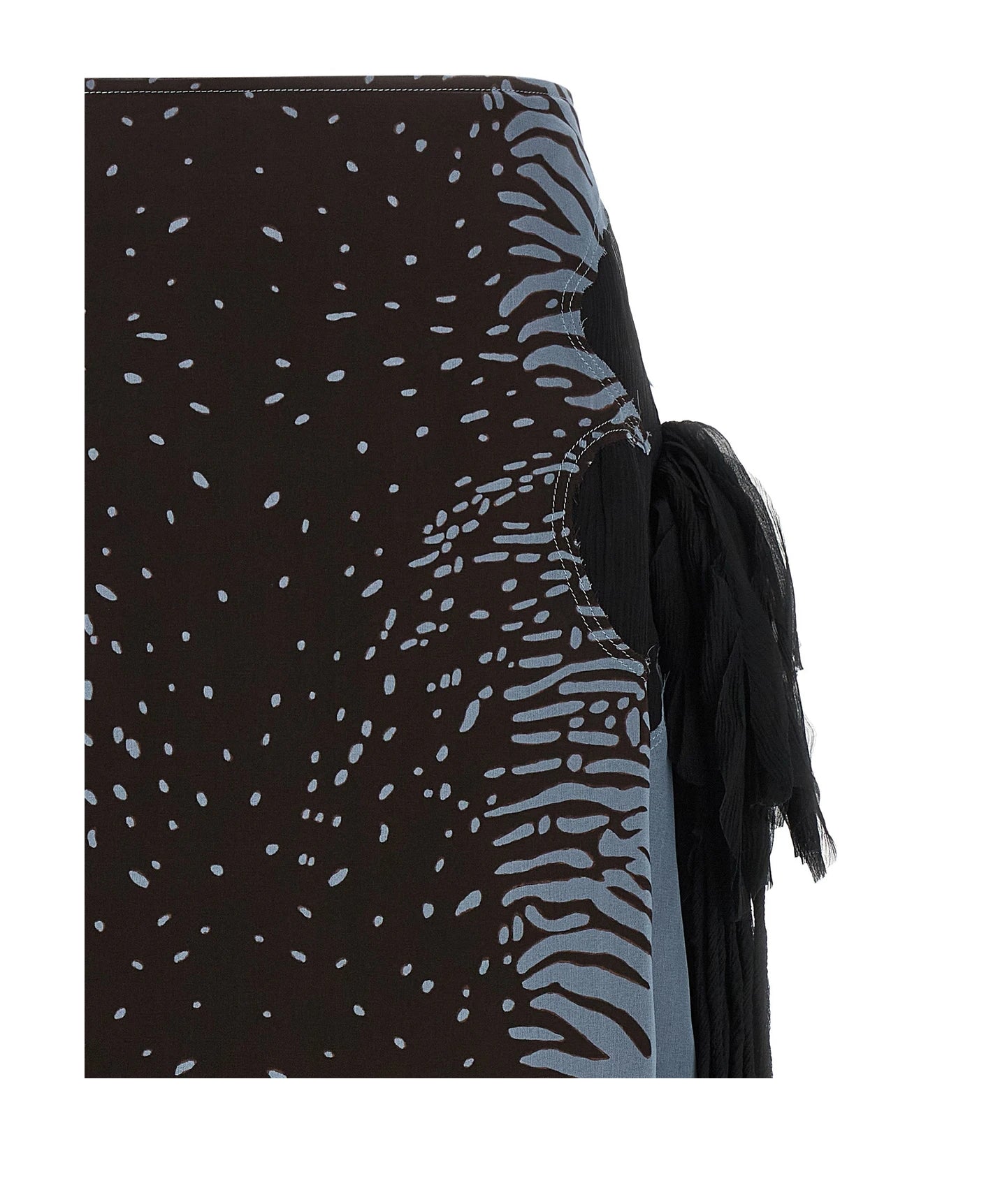 Ferragamo Skirt in multicolor, Silk — view 3