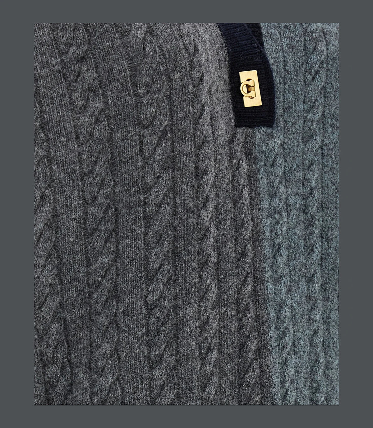 Ferragamo Sweater in multicolor, Virgin Wool — view 5