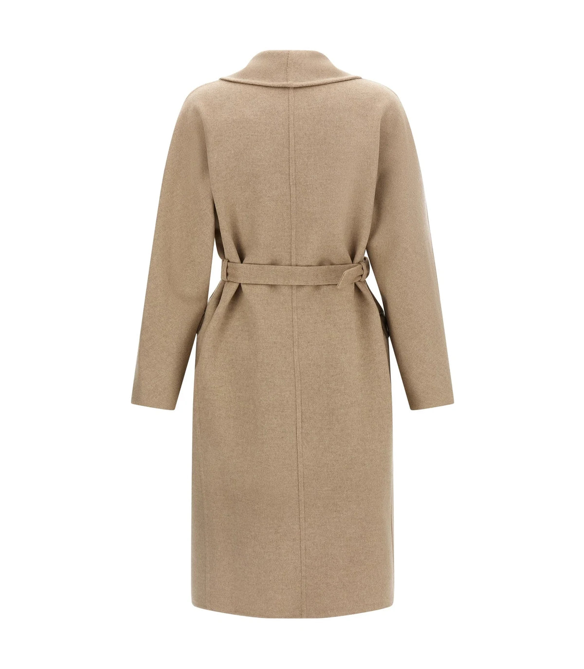 Ferragamo Wrap Coat in beige โ view 2