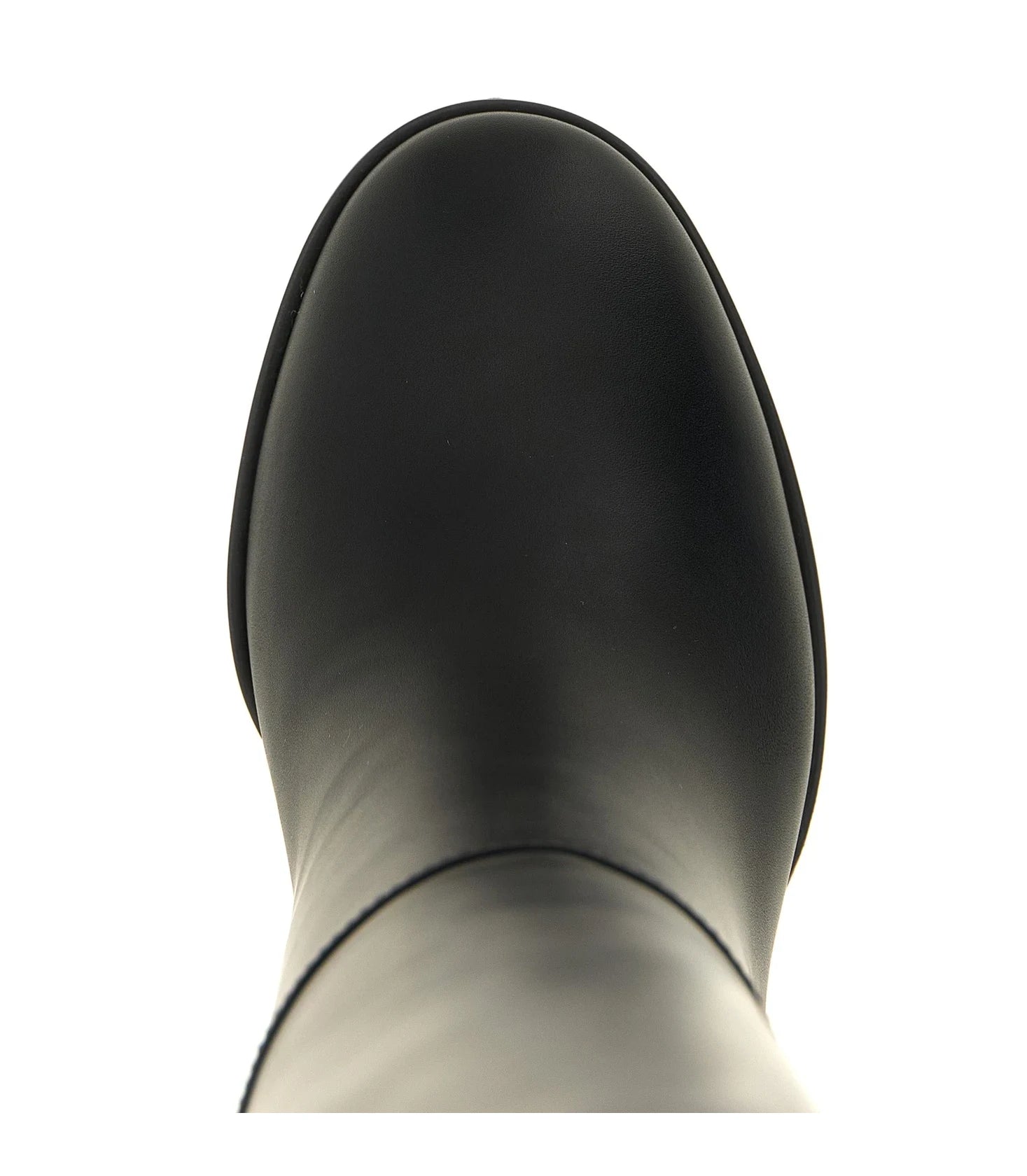 Gianvito Rossi Knee High Boots in black, Calfskin Leather — view 4