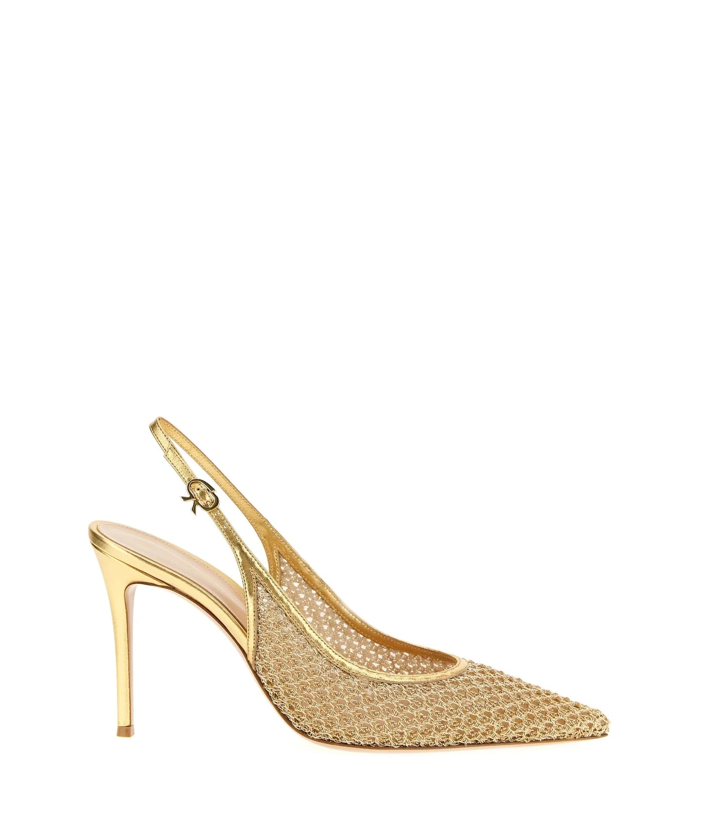 Gianvito Rossi Gold Pumps