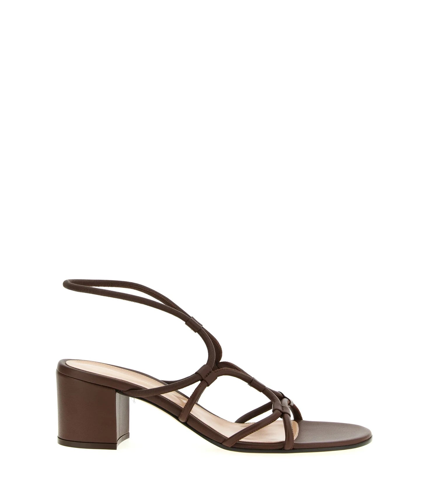 Gianvito Rossi Sandals in brown, Lamb Leather