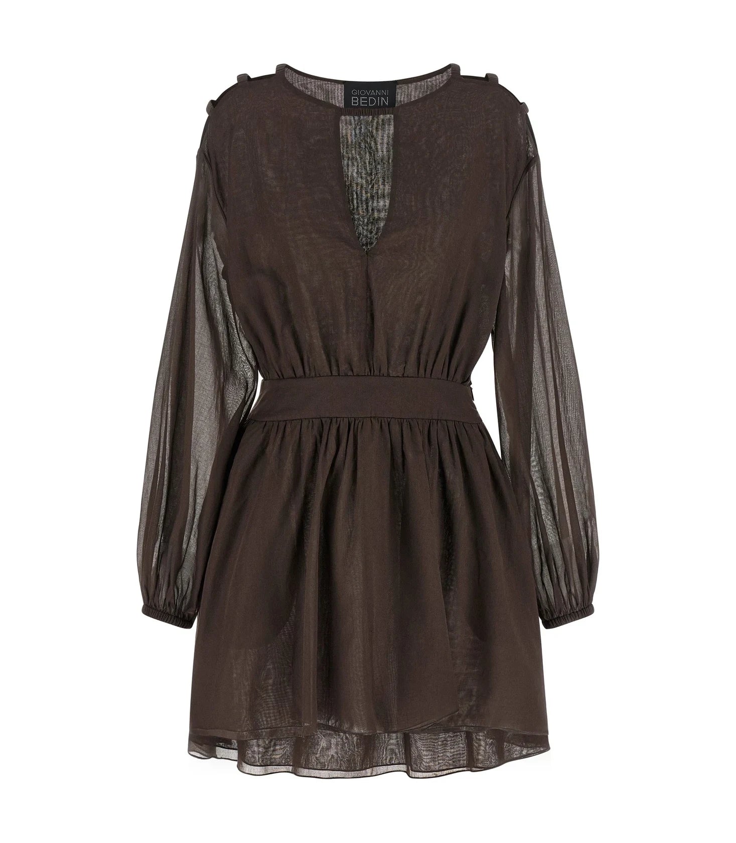 Giovanni Bedin Dresse in brown, Cotton