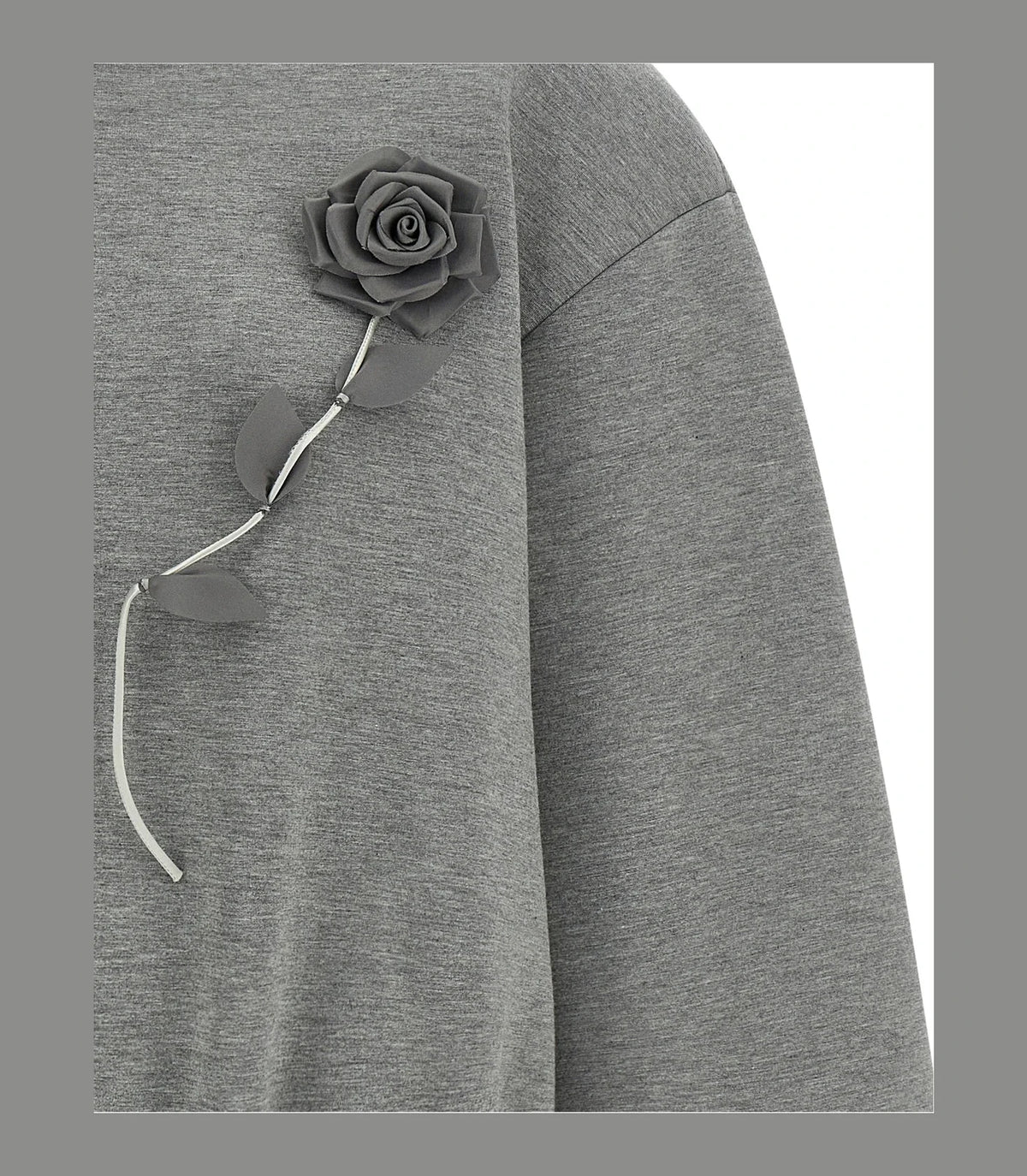 Giuseppe Di Morabito Sweatshirt in gray, Viscose — view 3
