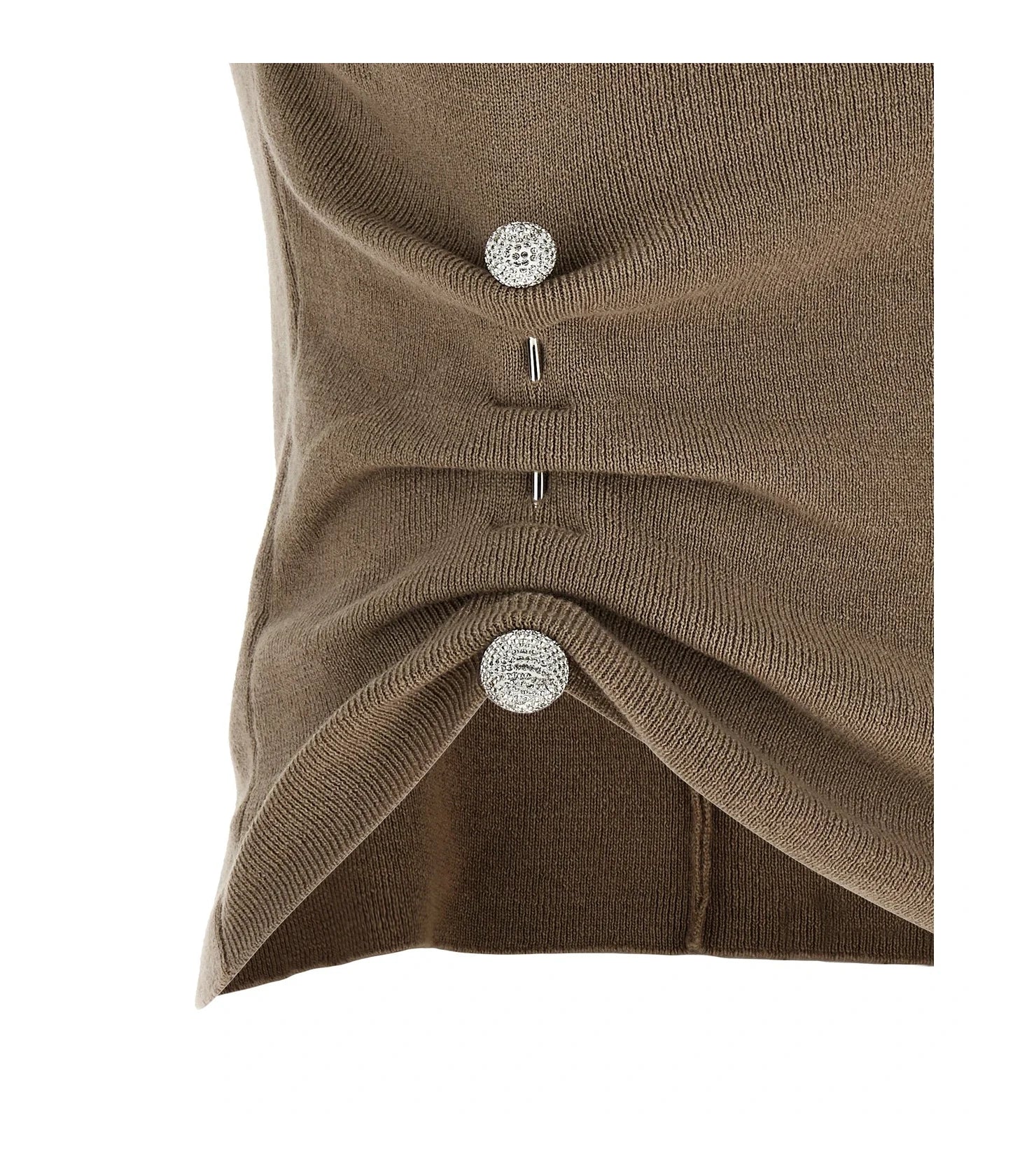 Giuseppe Di Morabito T-Shirt in beige, Virgin Wool — view 4