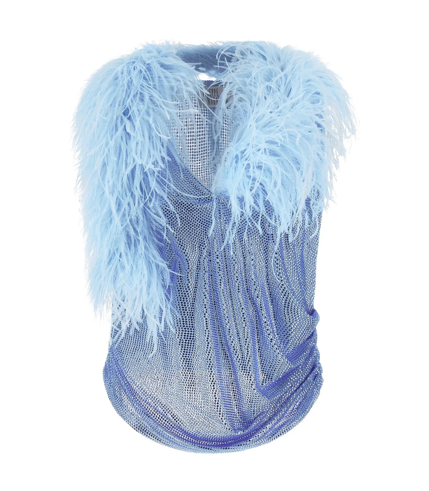 Giuseppe Di Morabito Tank Top in blue, Polyamide