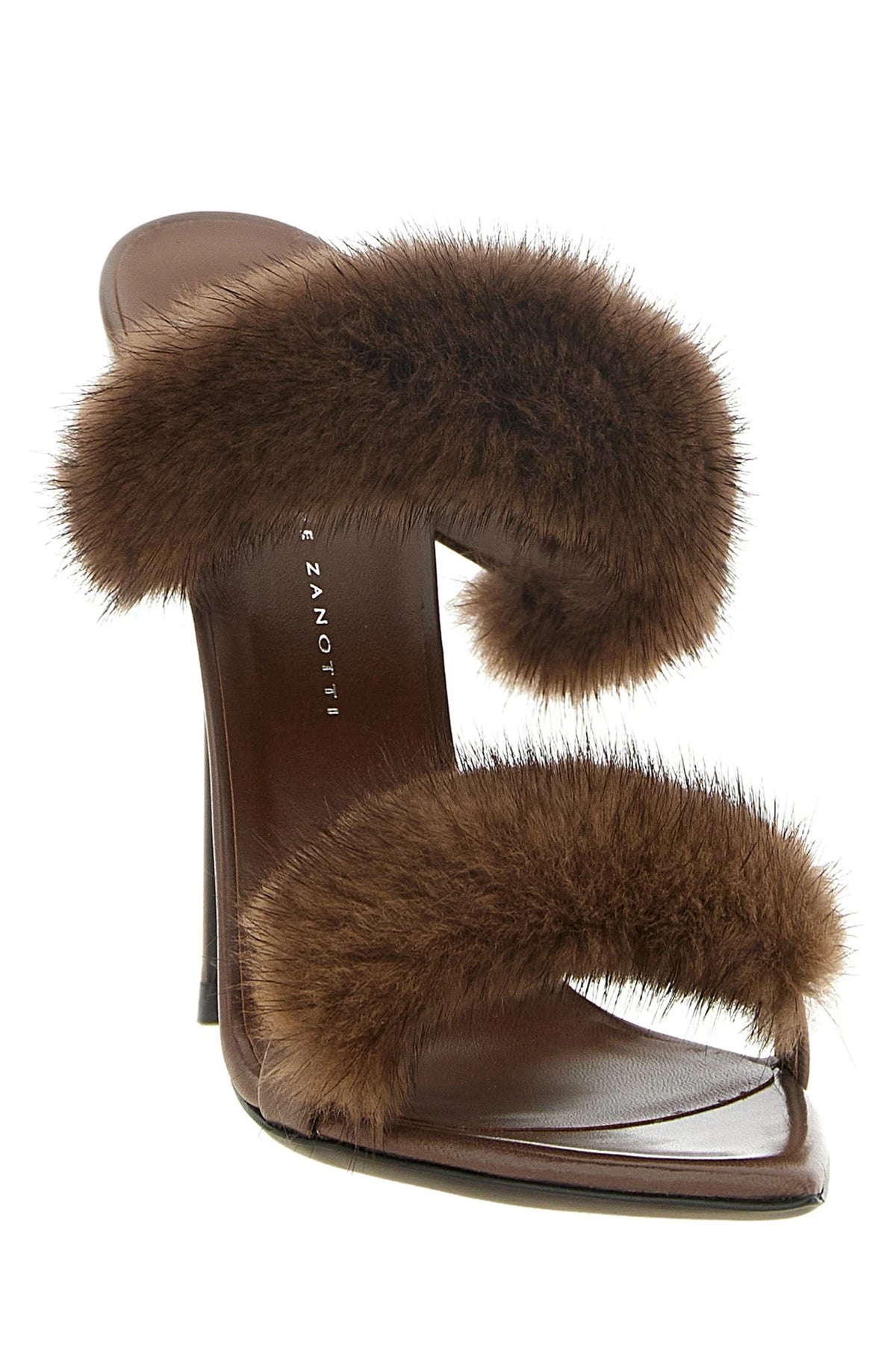 Giuseppe Zanotti Sandals in brown, Cow Leather — view 2