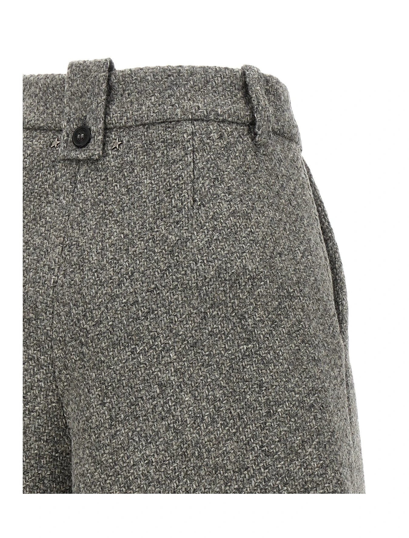 Golden Goose Bermuda in gray, Virgin Wool — view 4