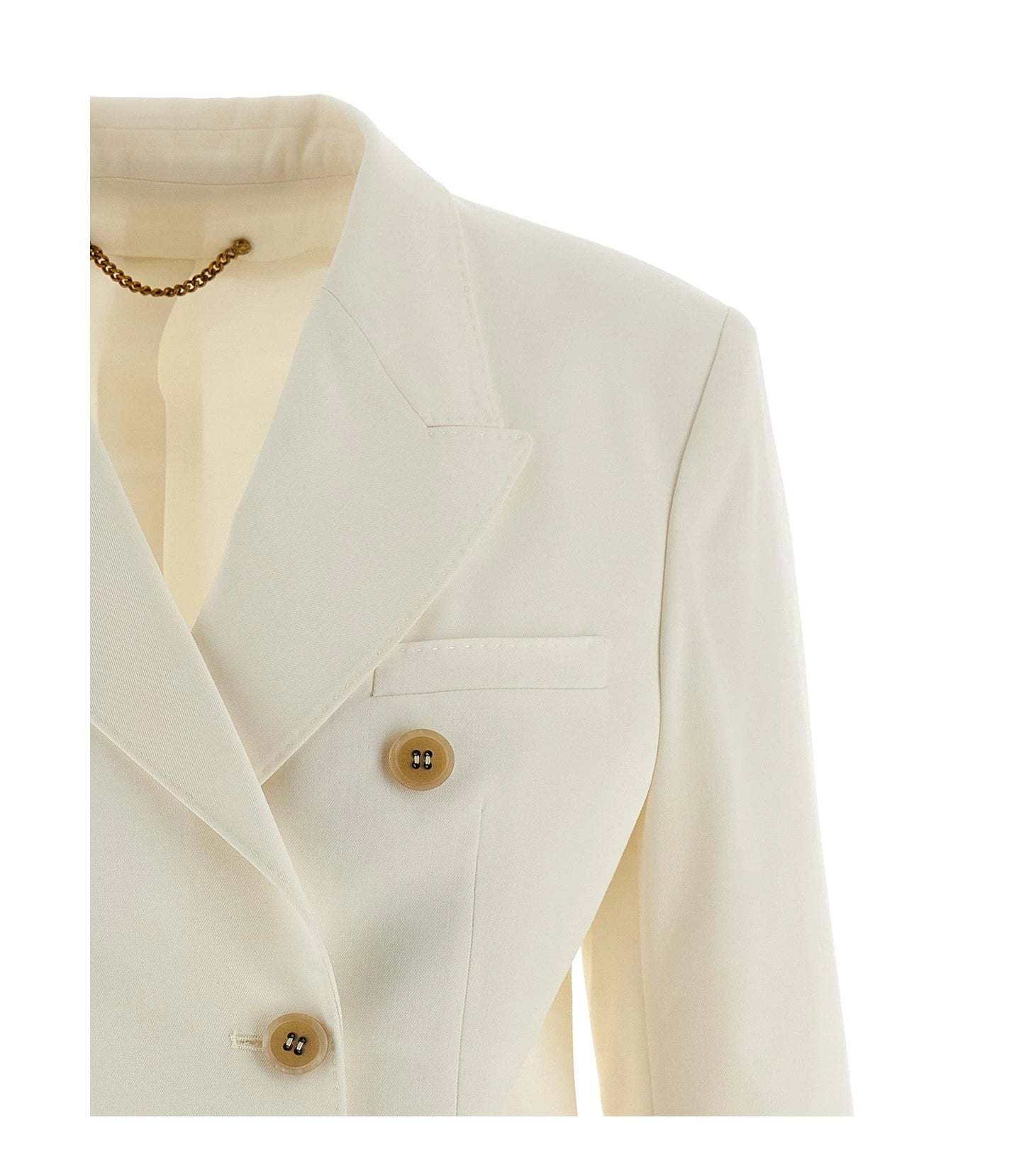 Golden Goose Blazer in white, Polyester — view 3