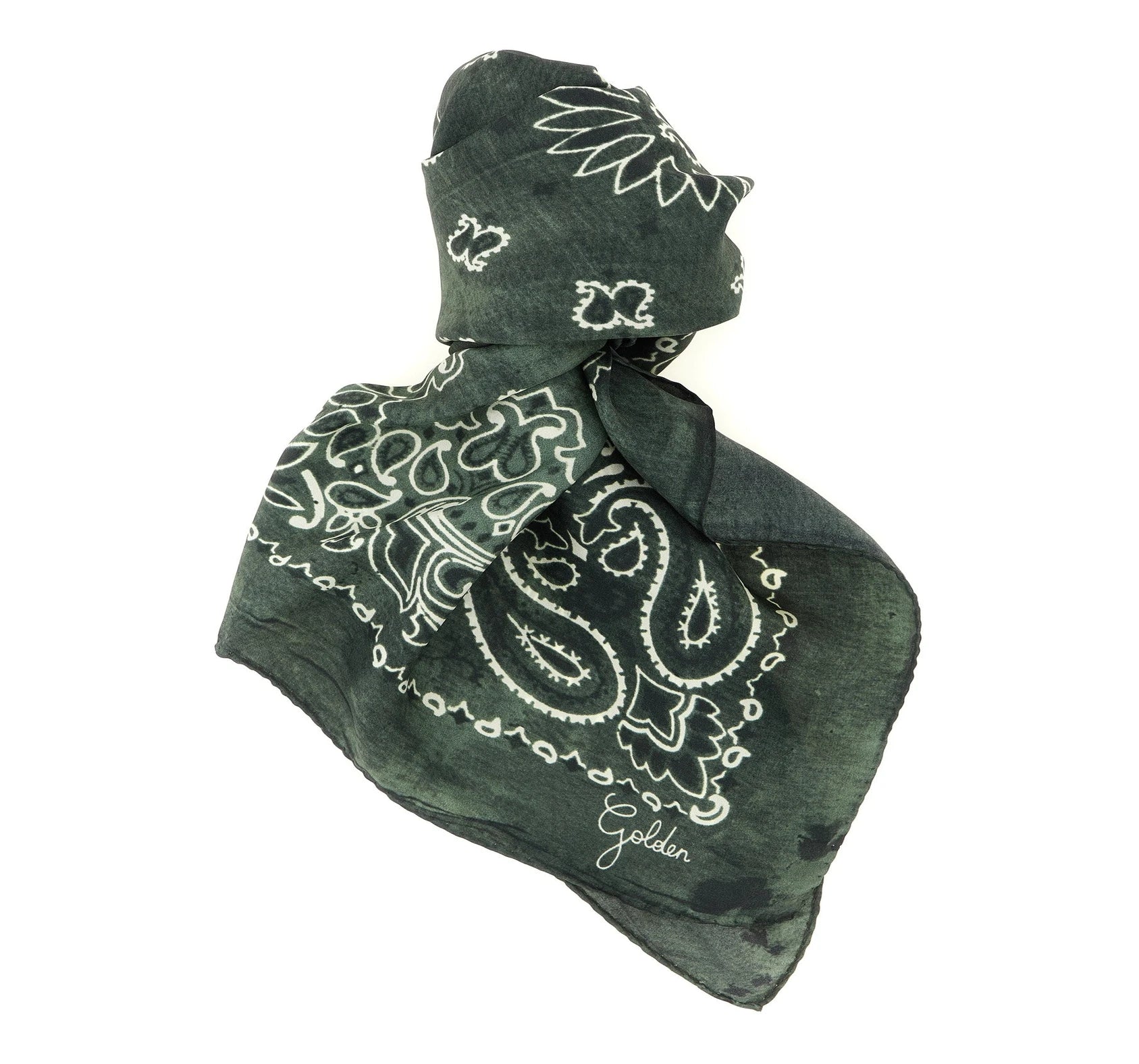 Golden Goose Scarves & Shawl in black, Silk