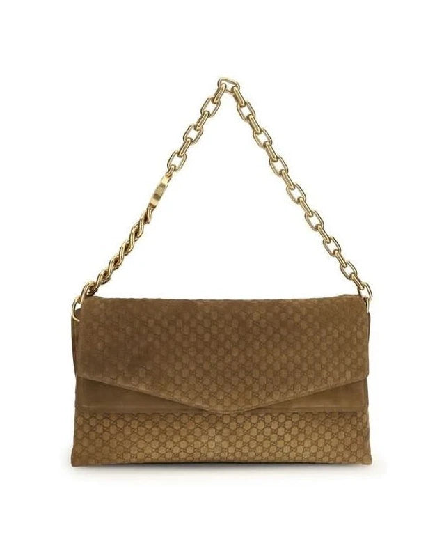 Gucci Beige Suede Leather Handbag Glam Steals