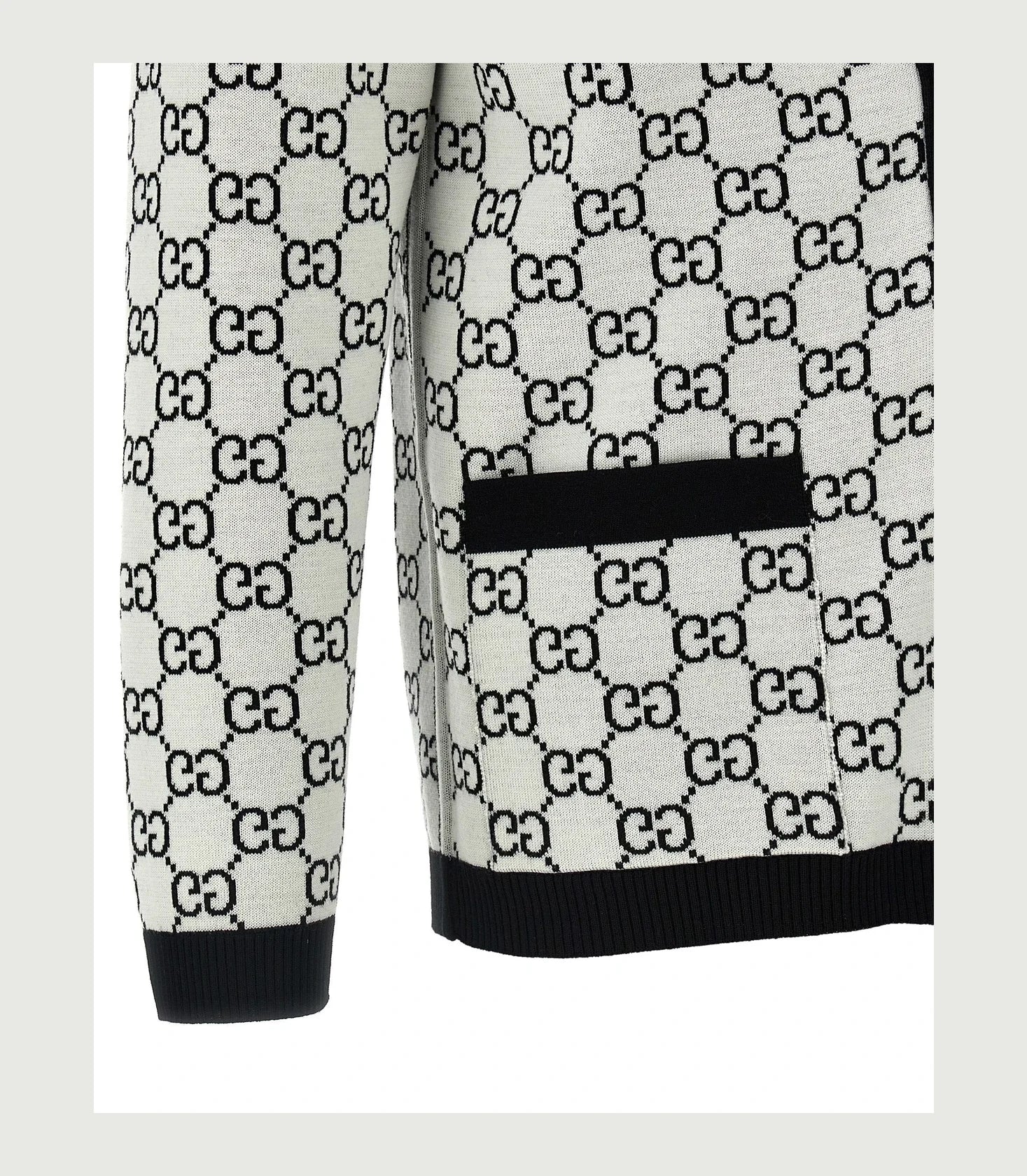 Gucci Cardigan in black, Wool — view 5
