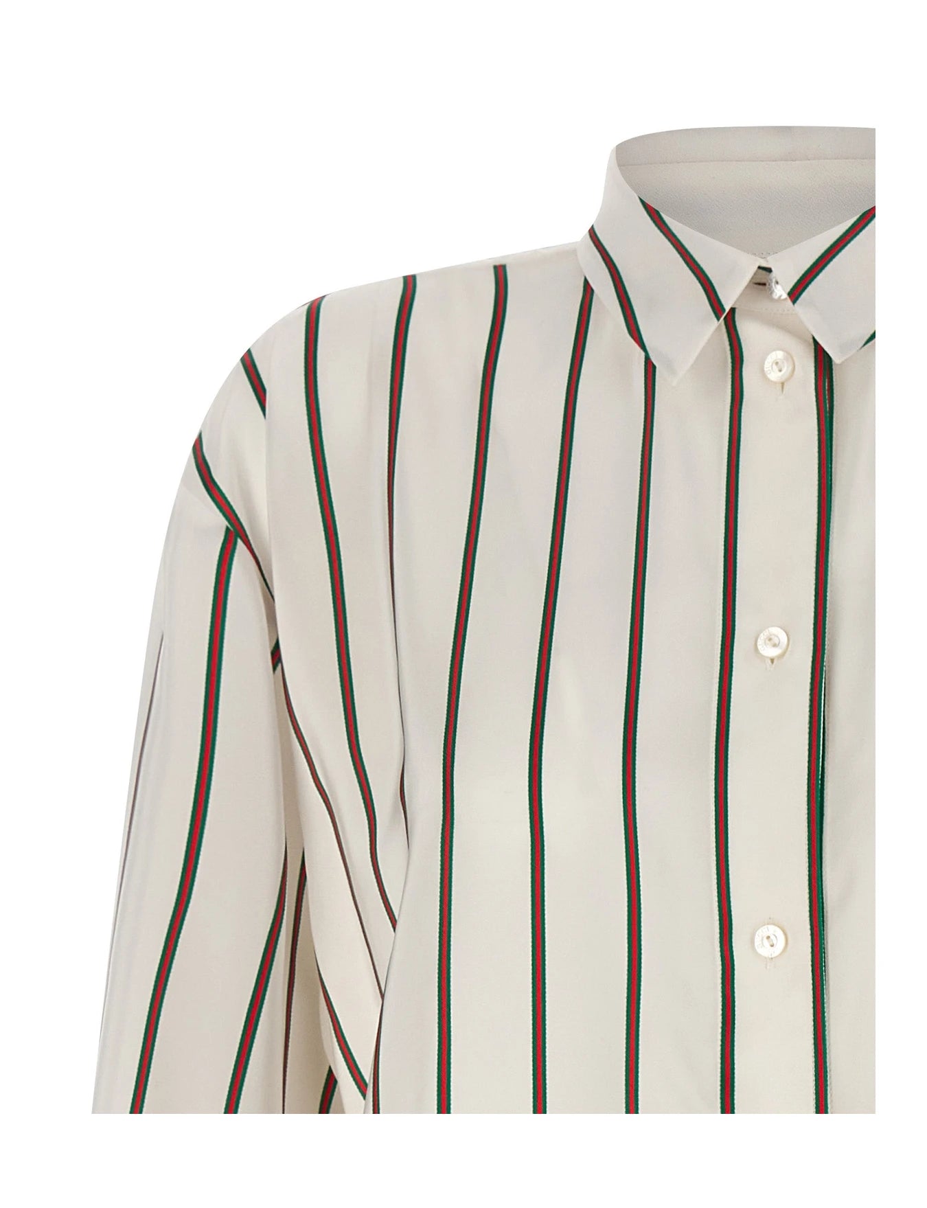 Gucci Dress Shirt in white, Silk — view 3