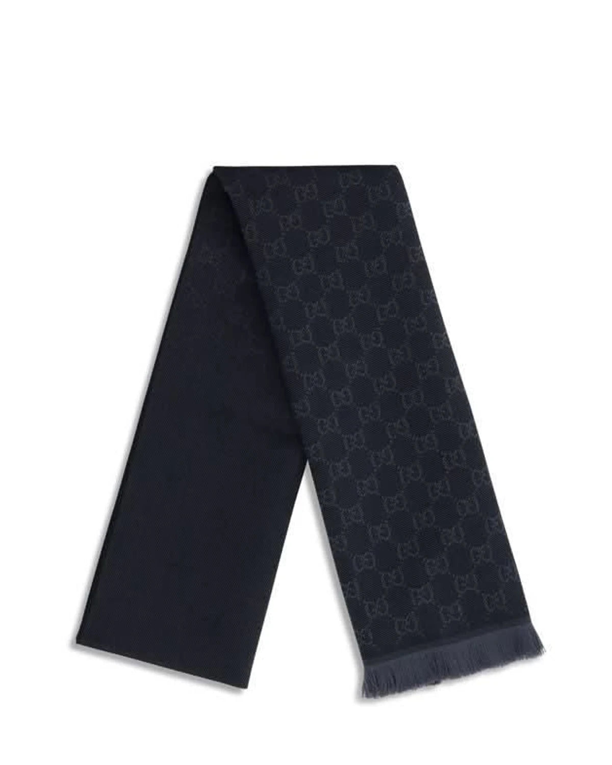 Gucci Scarves & Shawl in navy, Wool — view 2